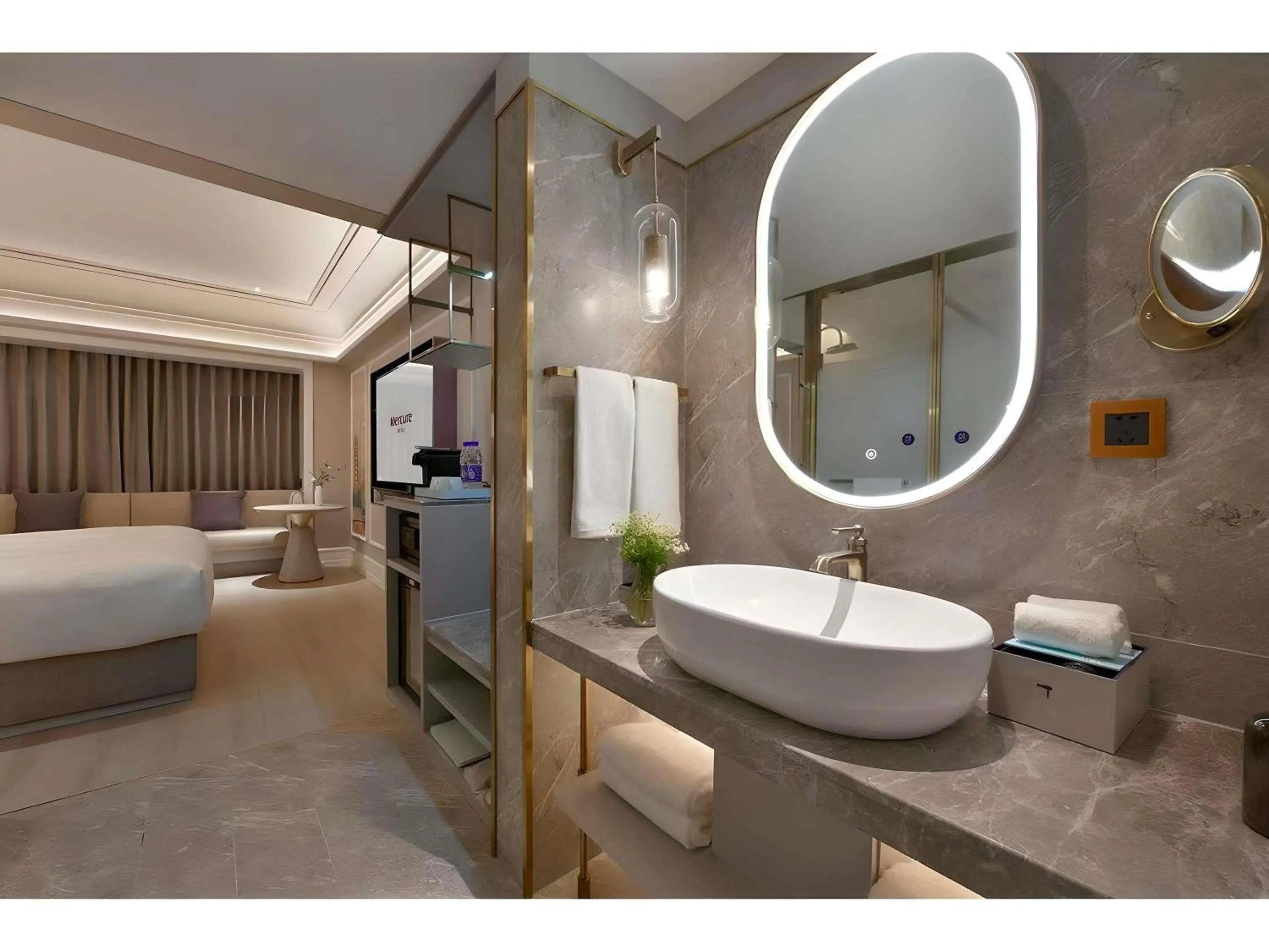 Bedroom, Bed in Mercure Chengdu Jinniu Wanda Plaza