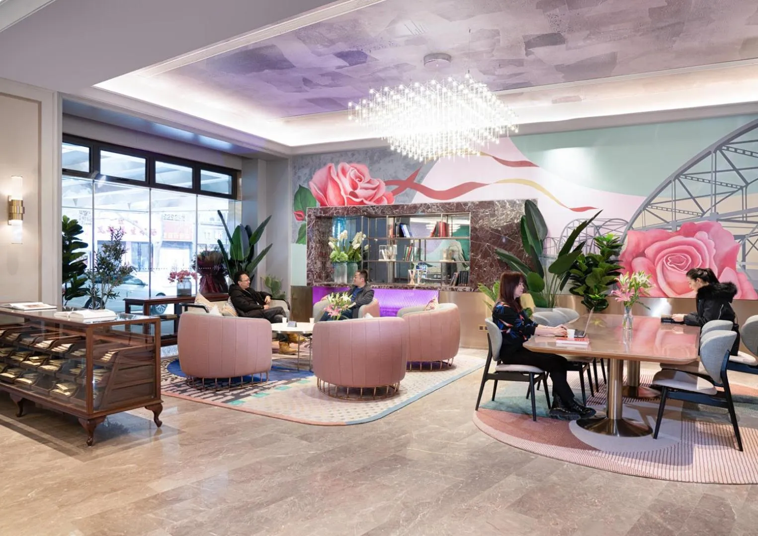 Lobby or reception in Mercure Lanzhou Zhengning Road