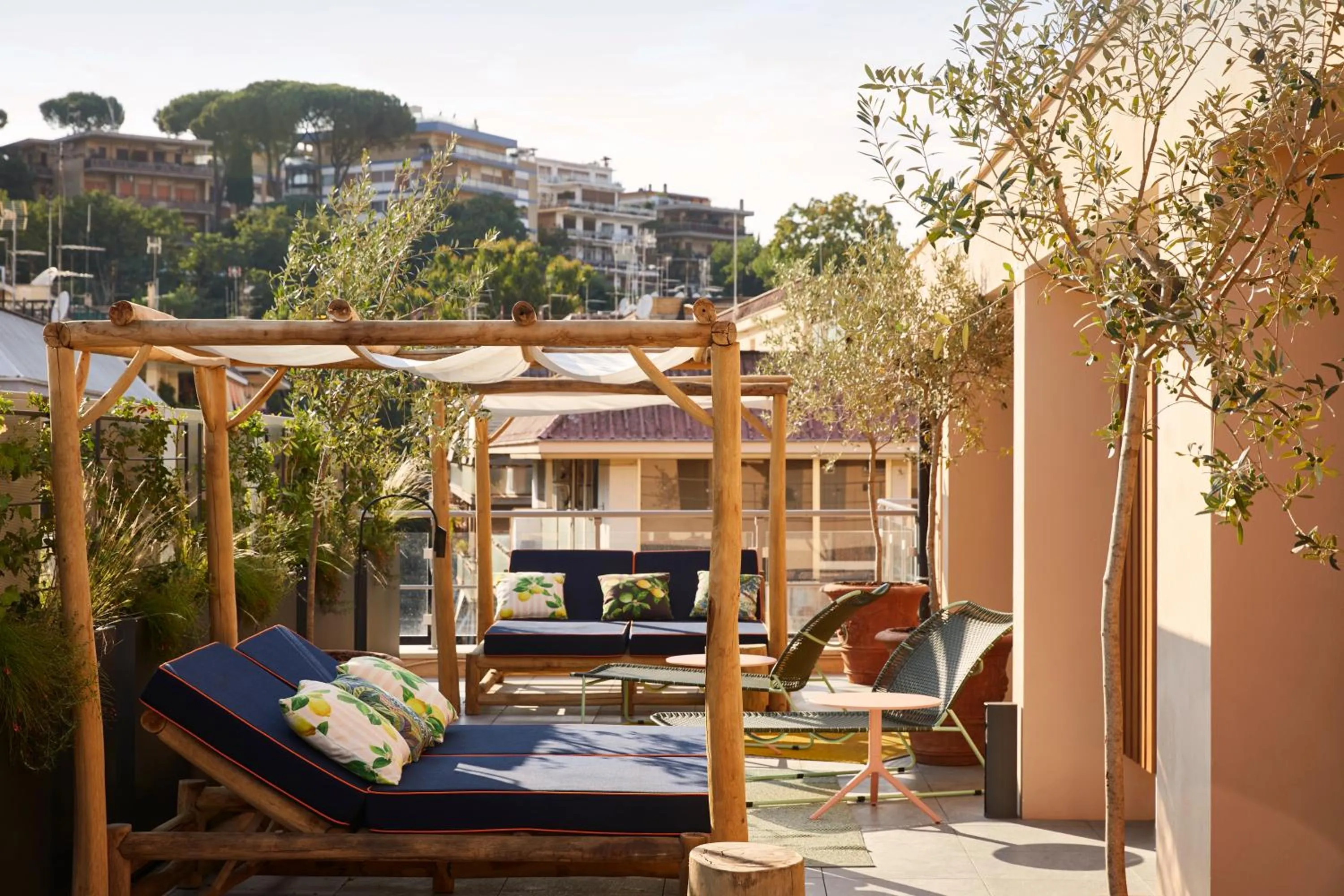 Balcony/Terrace in Mama Shelter Roma