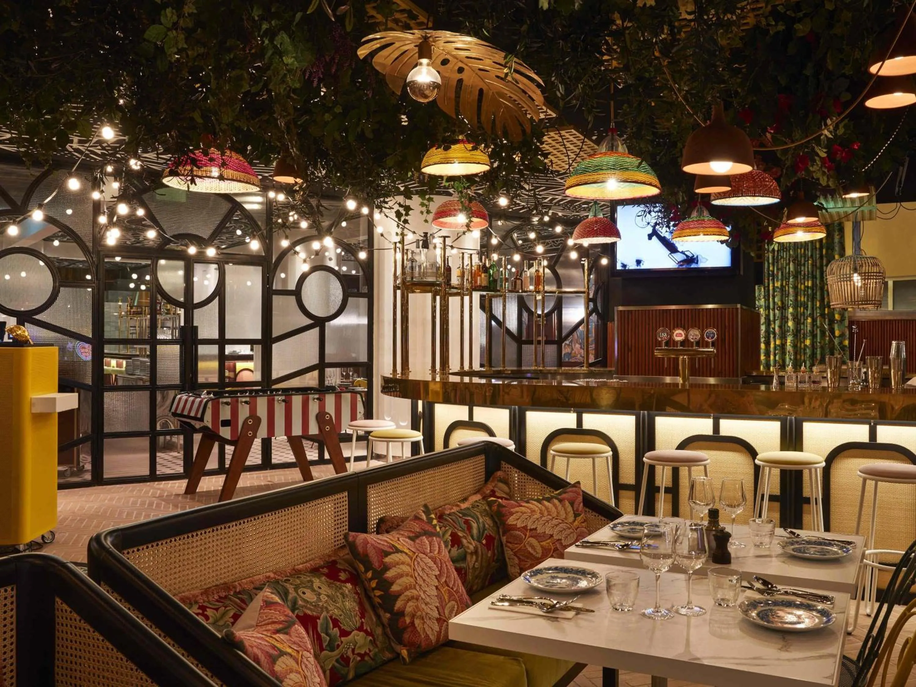 Restaurant/places to eat in Mama Shelter Roma