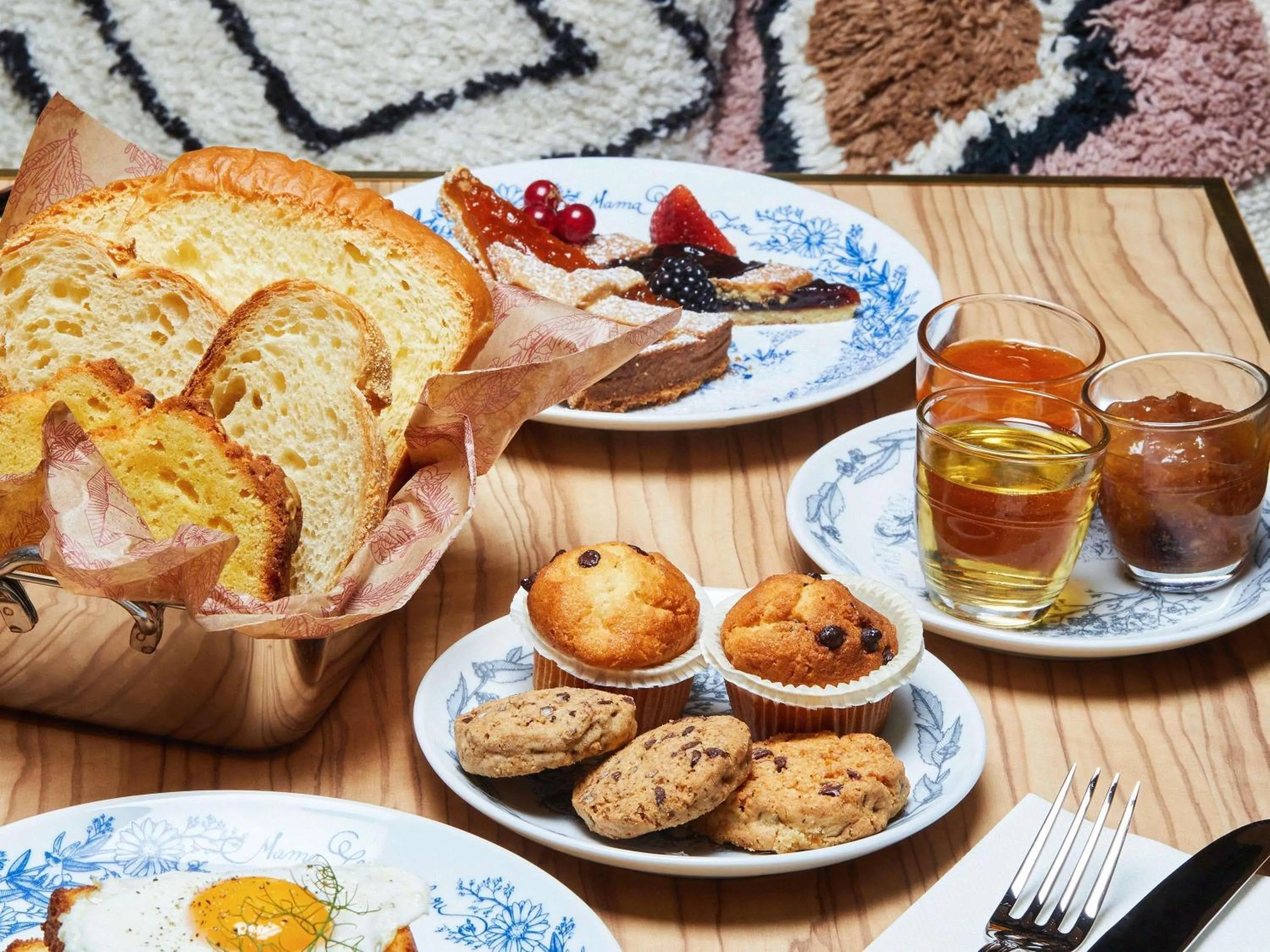 Breakfast in Mama Shelter Roma