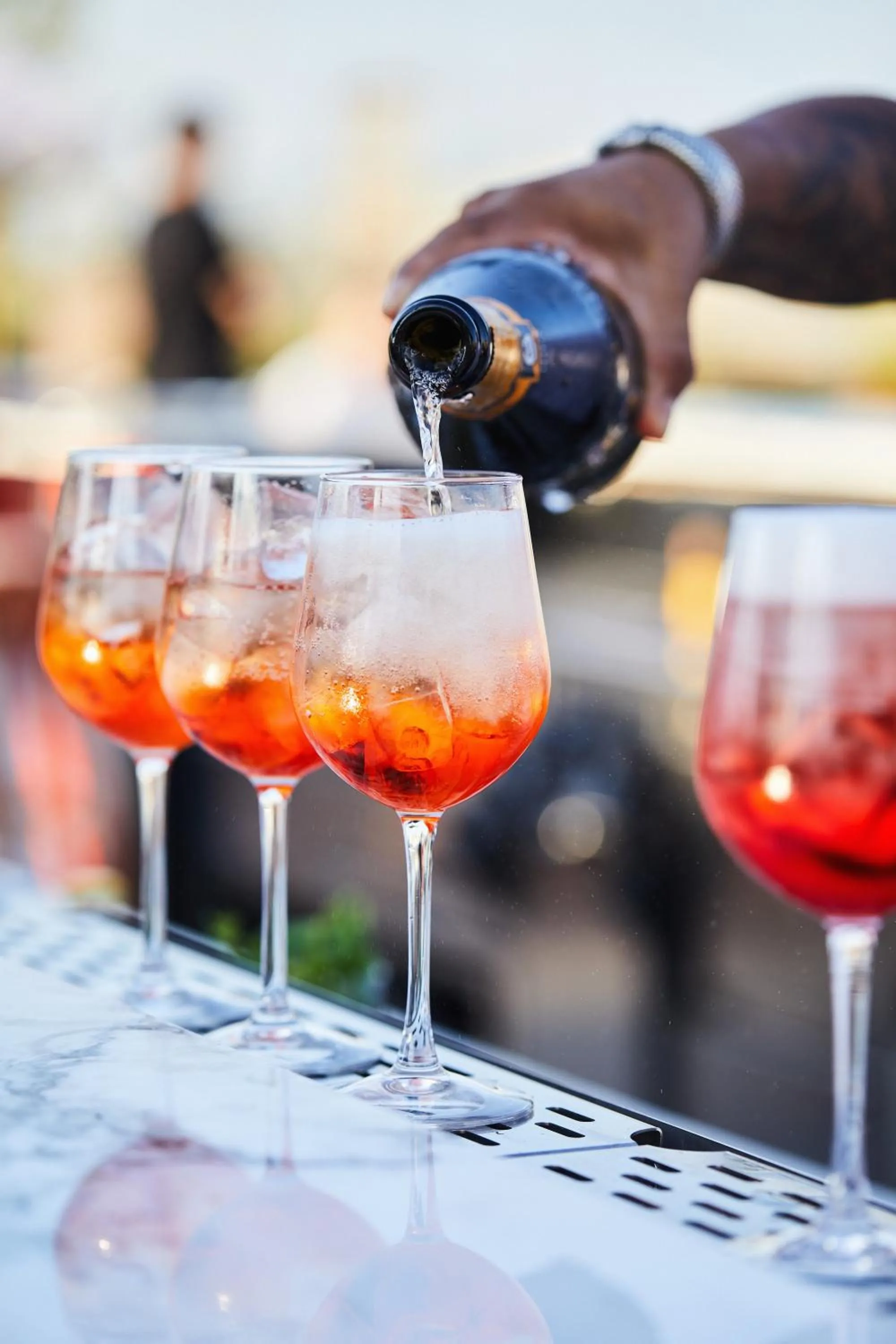 Drinks in Mama Shelter Roma