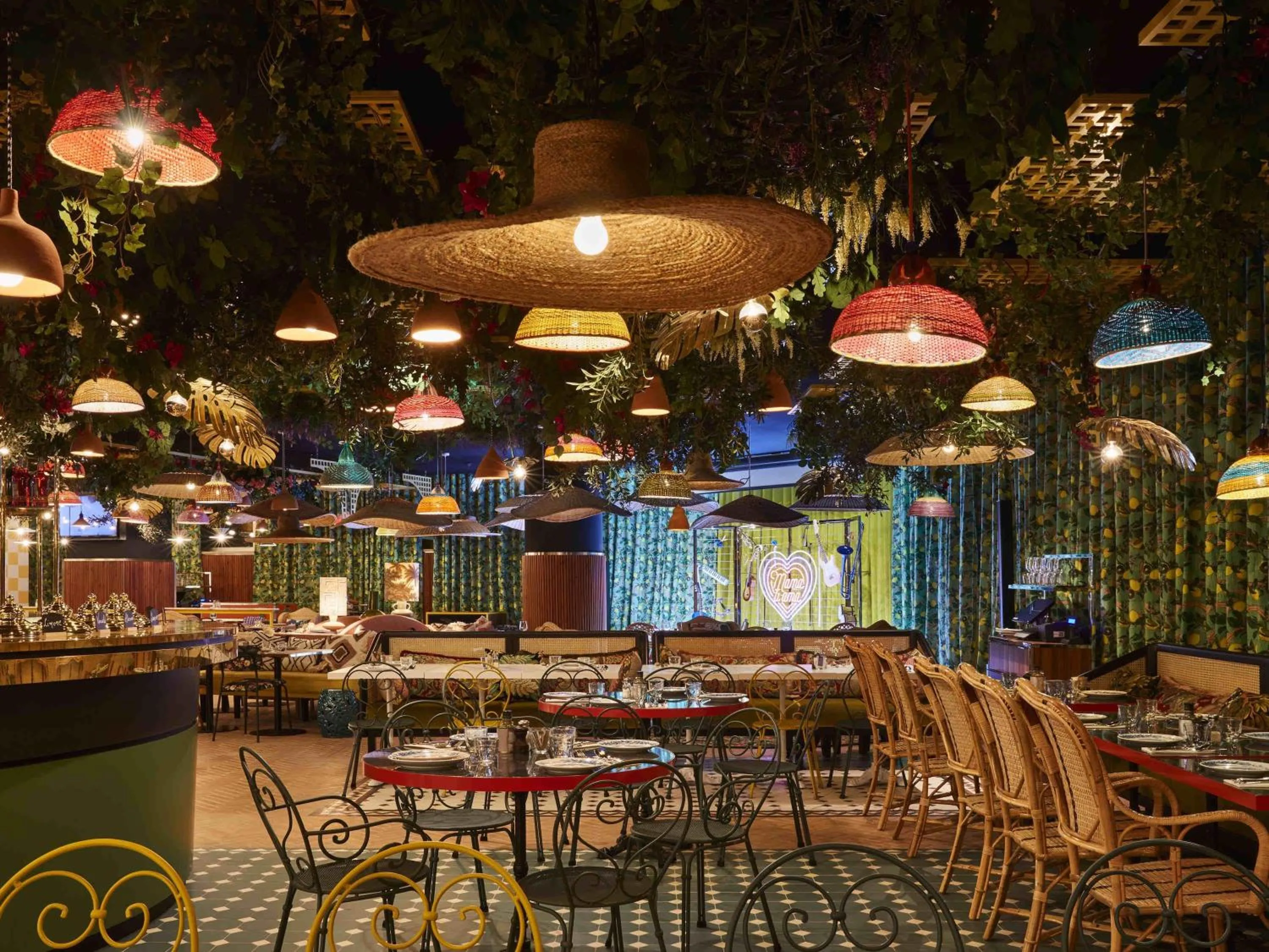 Restaurant/places to eat in Mama Shelter Roma