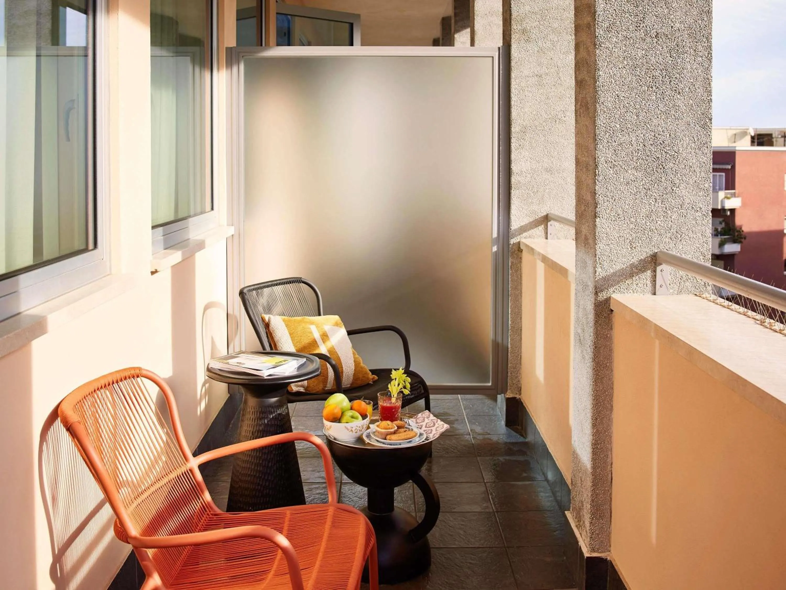 Bedroom in Mama Shelter Roma