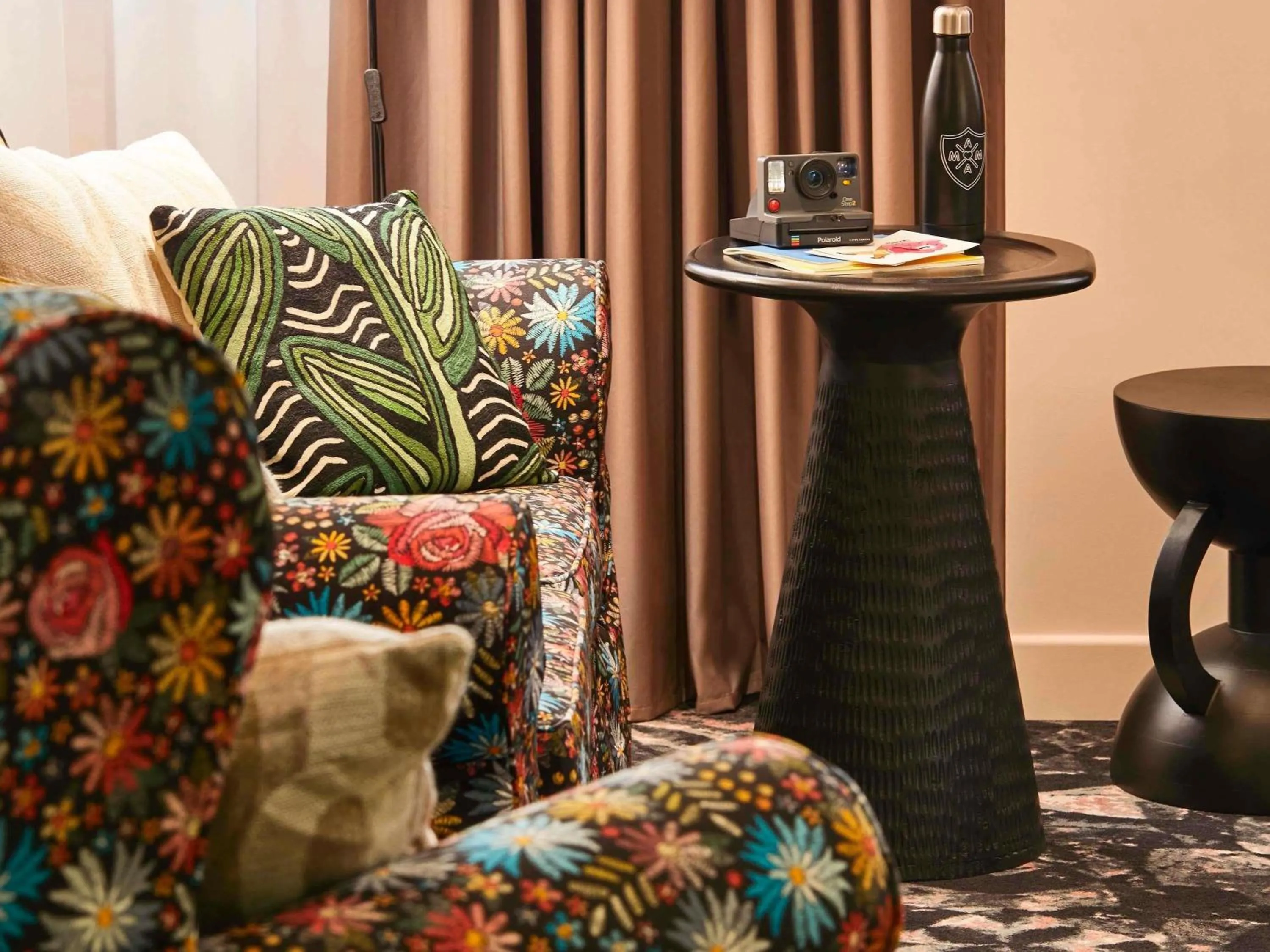 Bedroom in Mama Shelter Roma