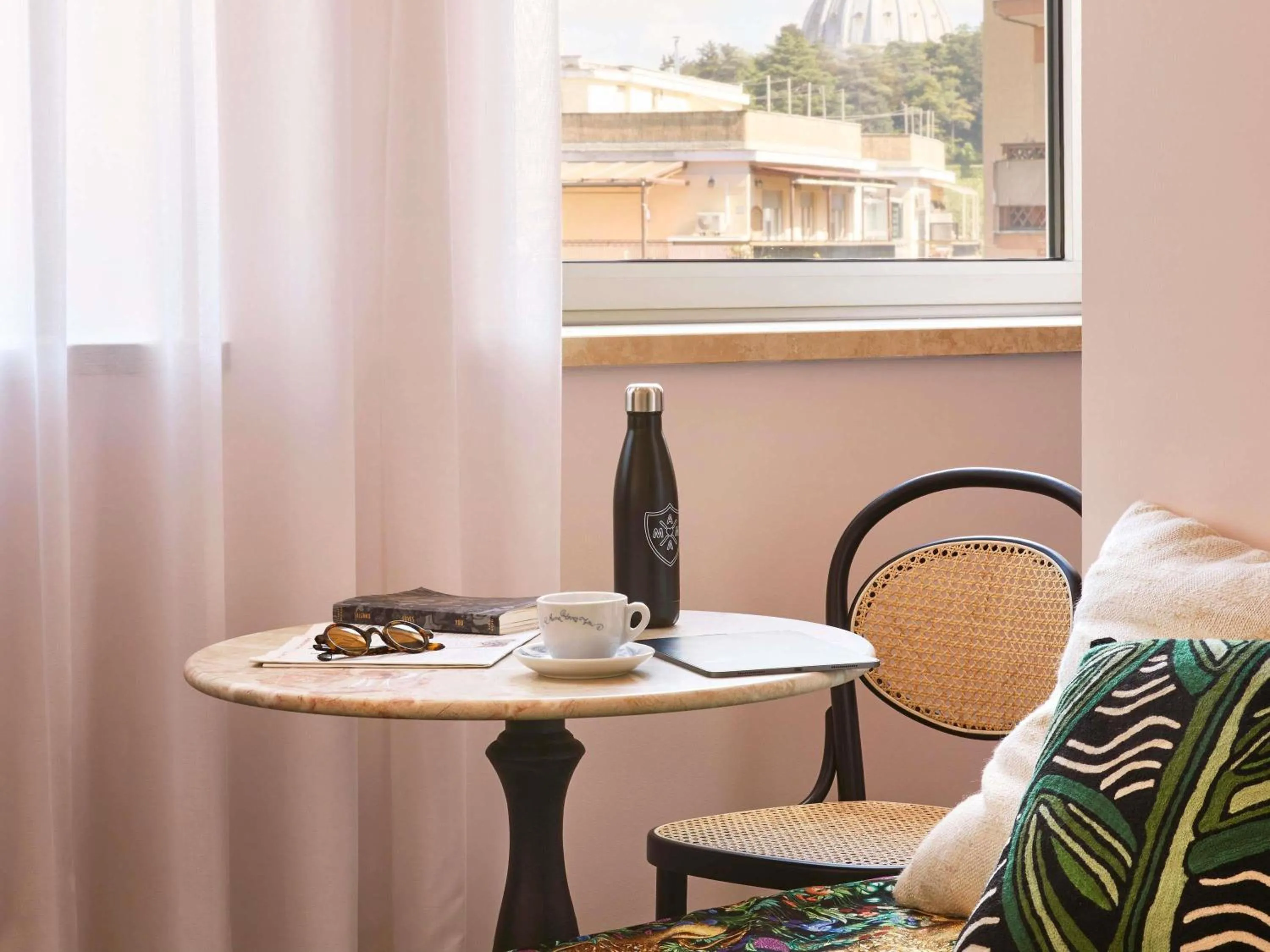 Bedroom in Mama Shelter Roma