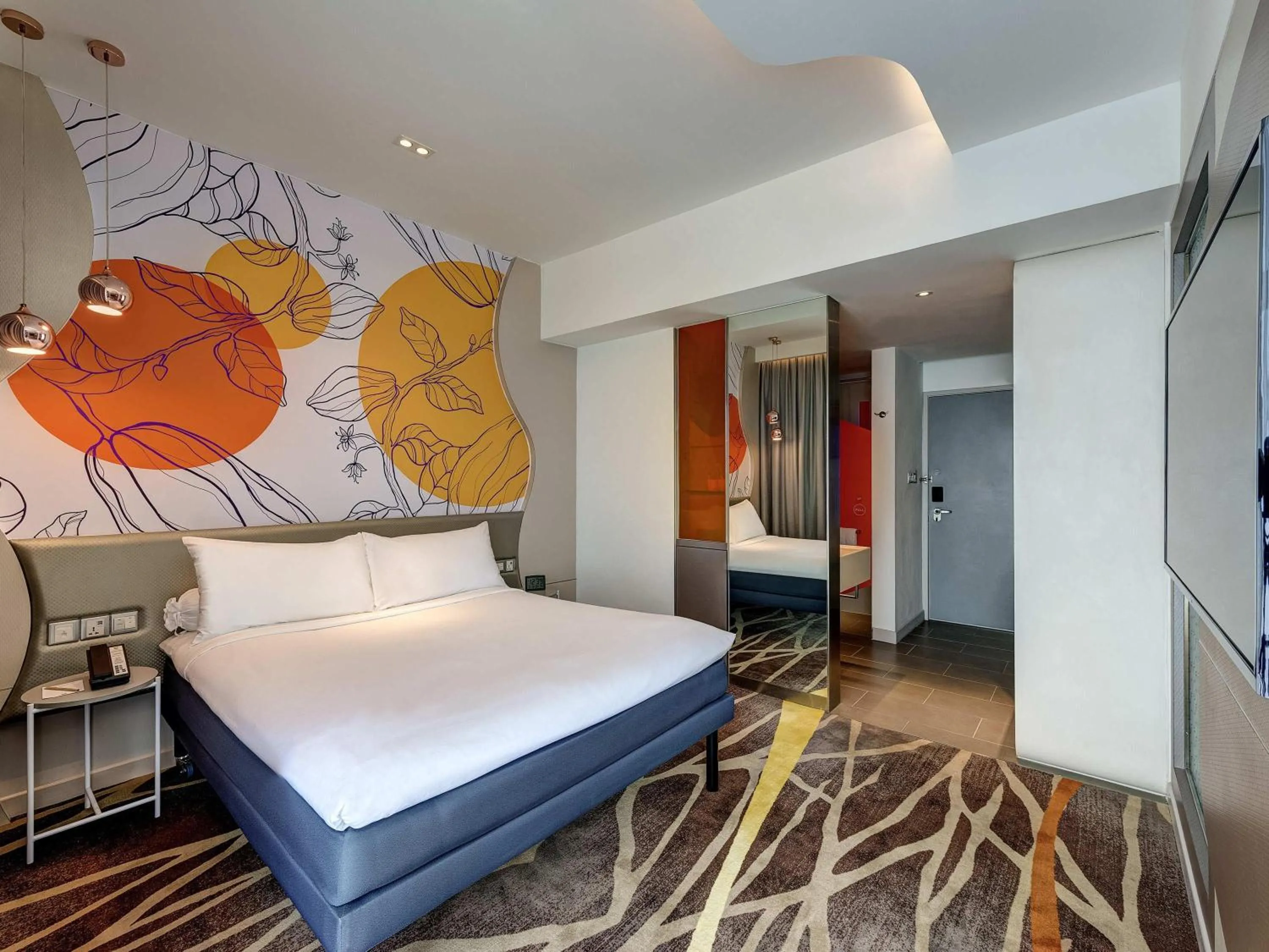 Bedroom, Bed in ibis Styles Johor Iskandar Puteri