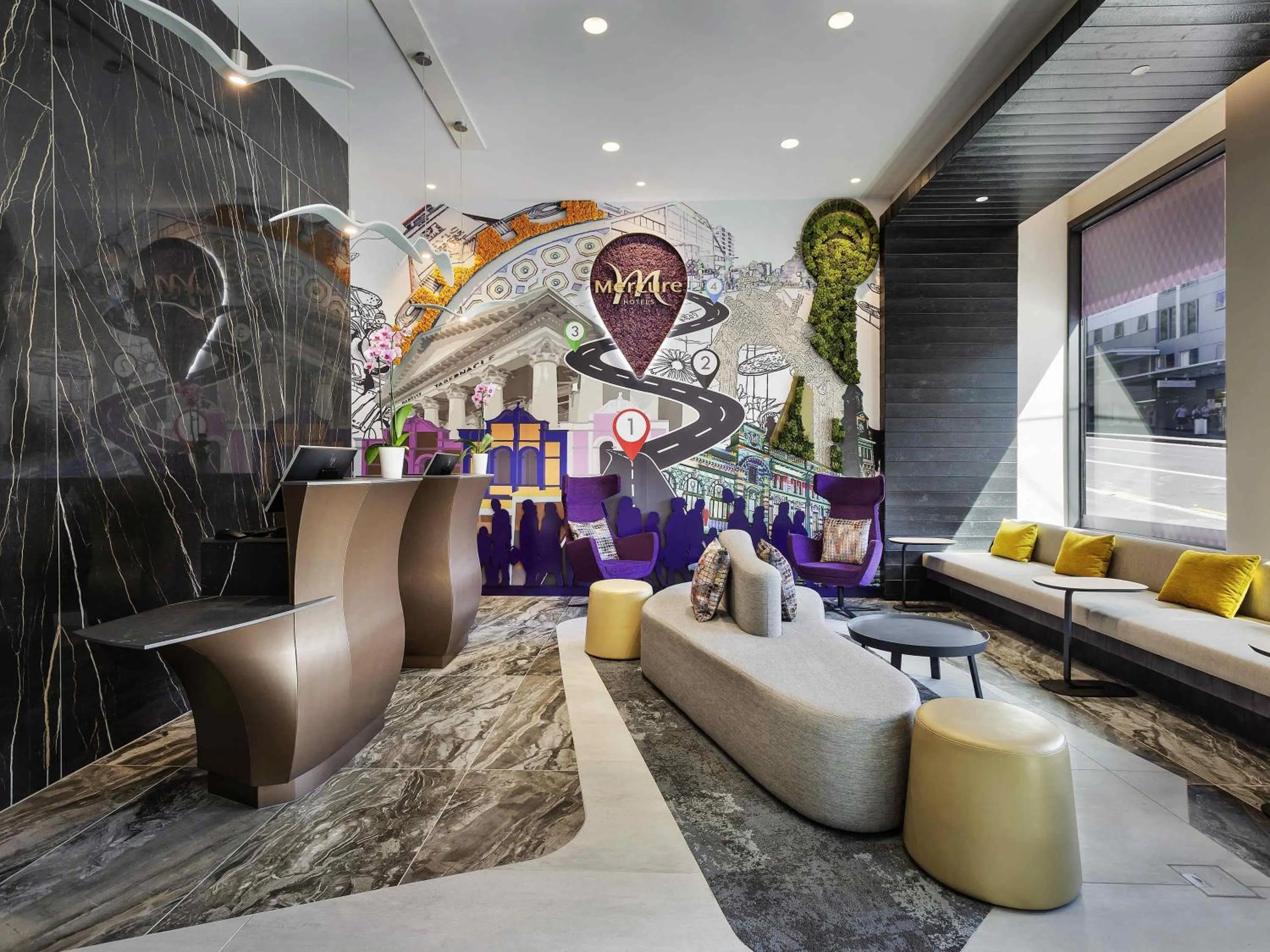 Property building in Mercure Auckland Queen Street