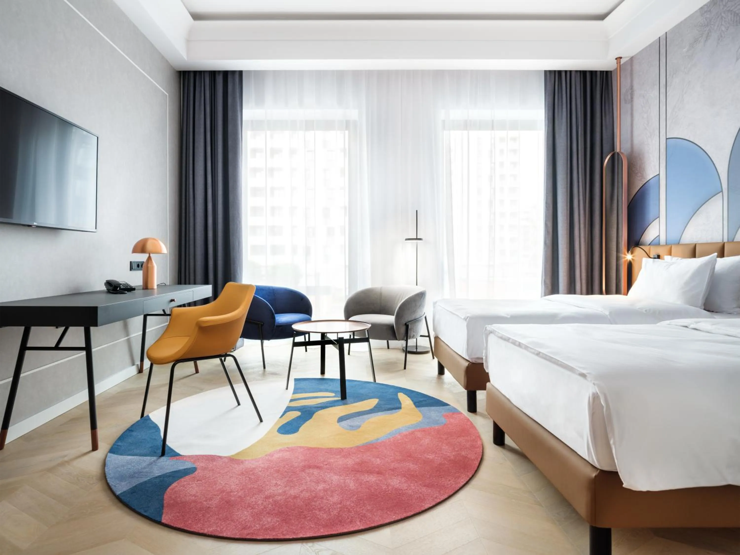 Bedroom, Bed in Mercure Krakow Fabryczna City