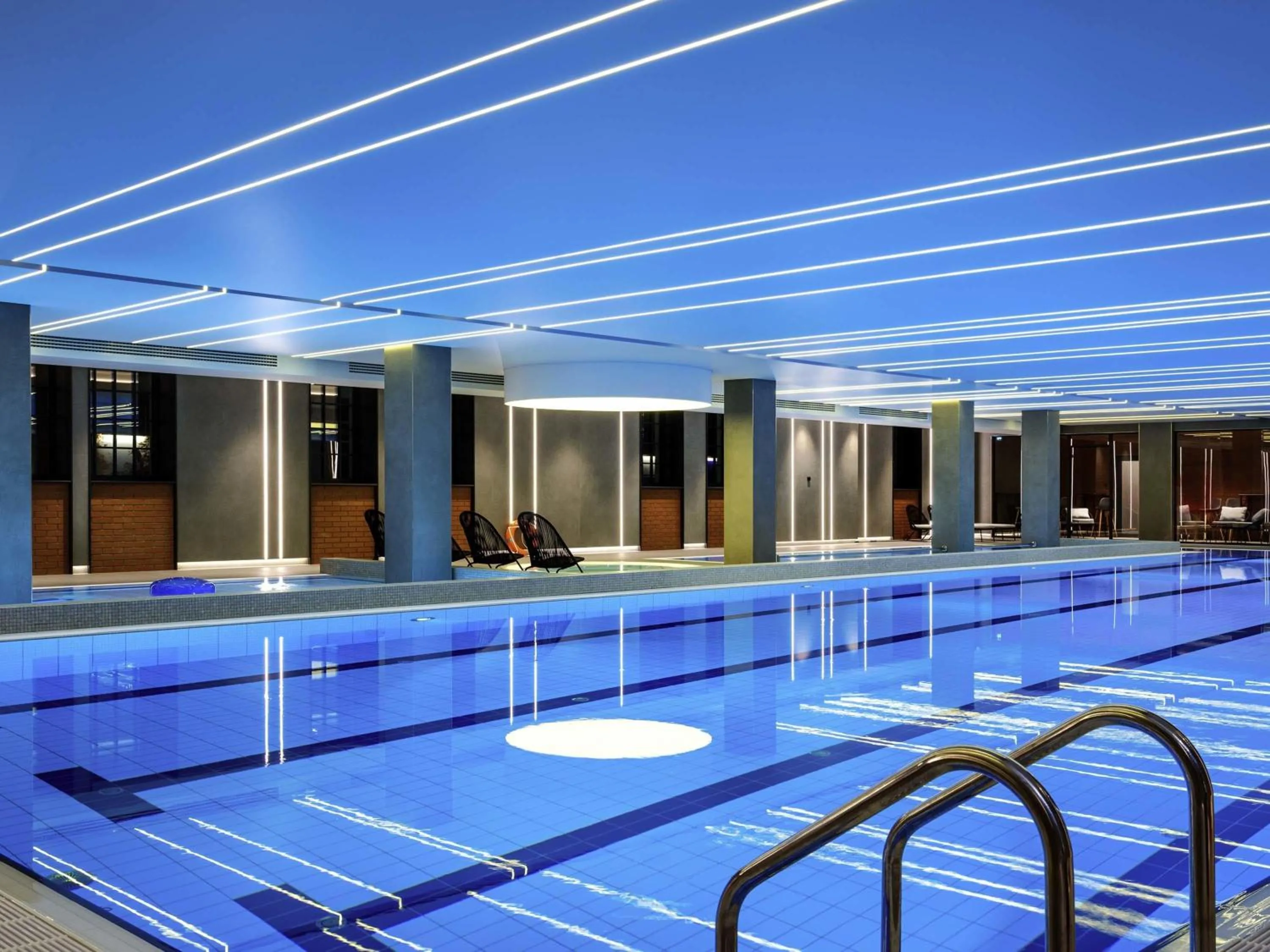 Pool view in Mercure Krakow Fabryczna City
