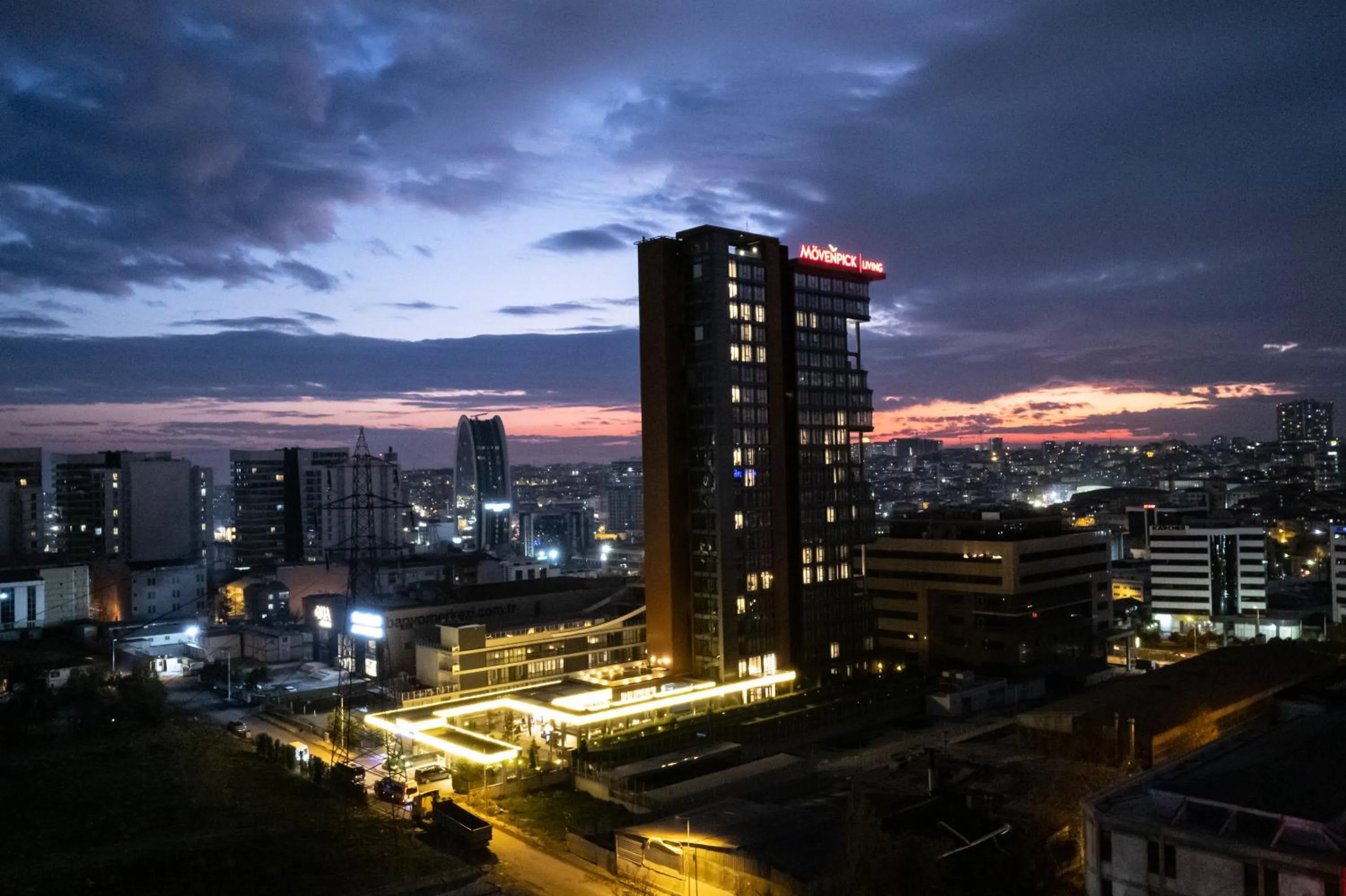 Property building in Movenpick Living Istanbul West
