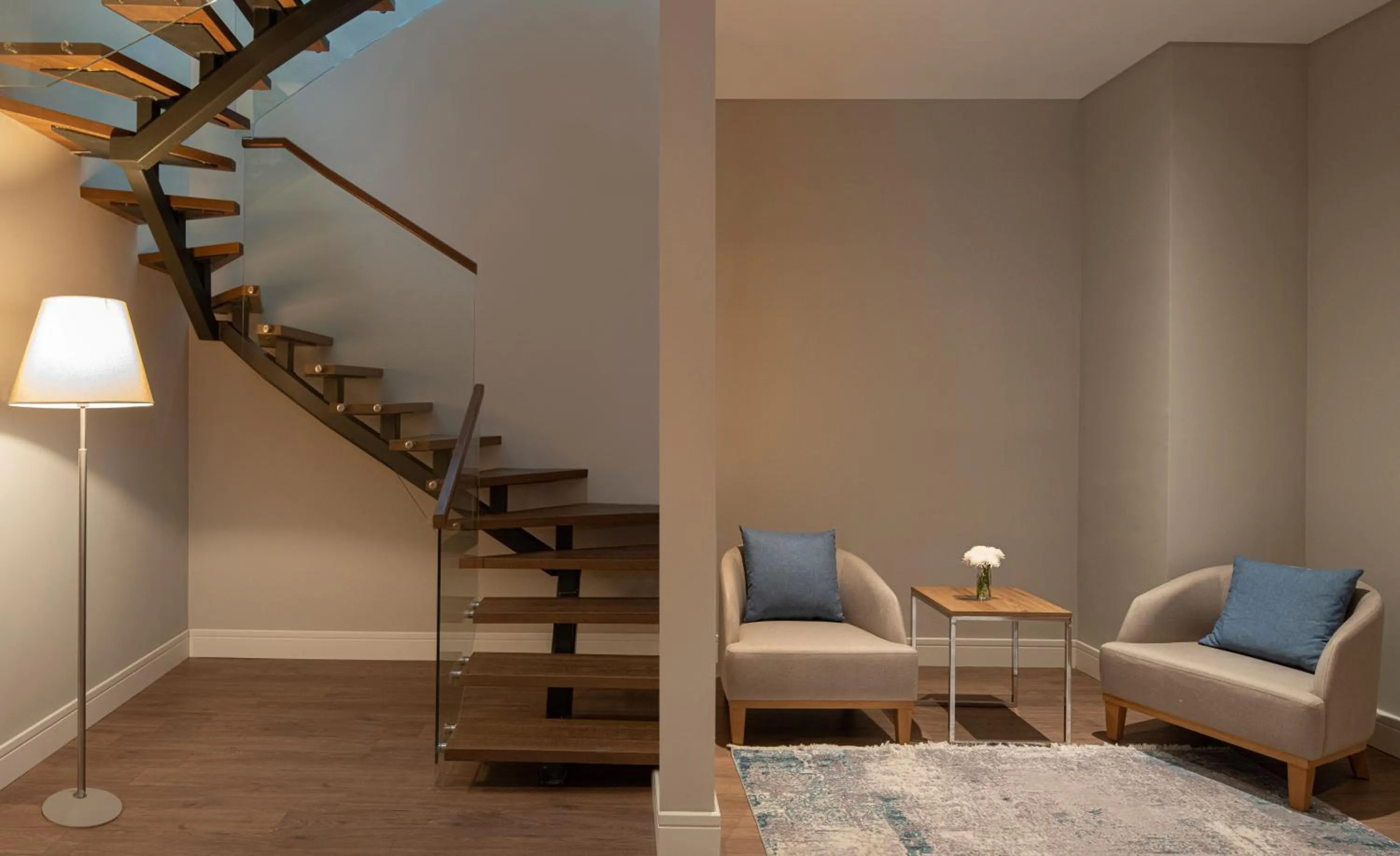 Seating area in Movenpick Living Istanbul West