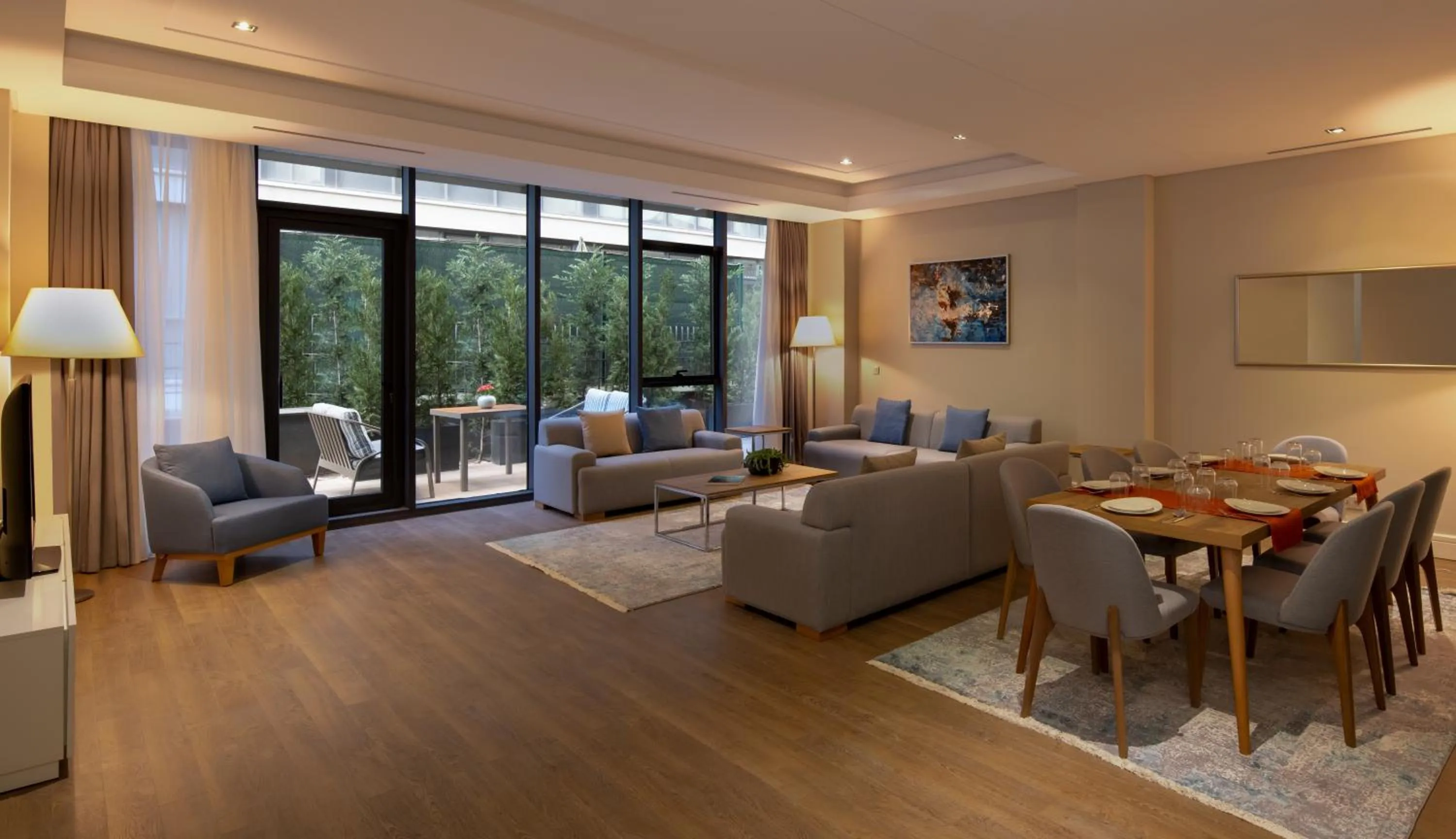 Living room in Movenpick Living Istanbul West