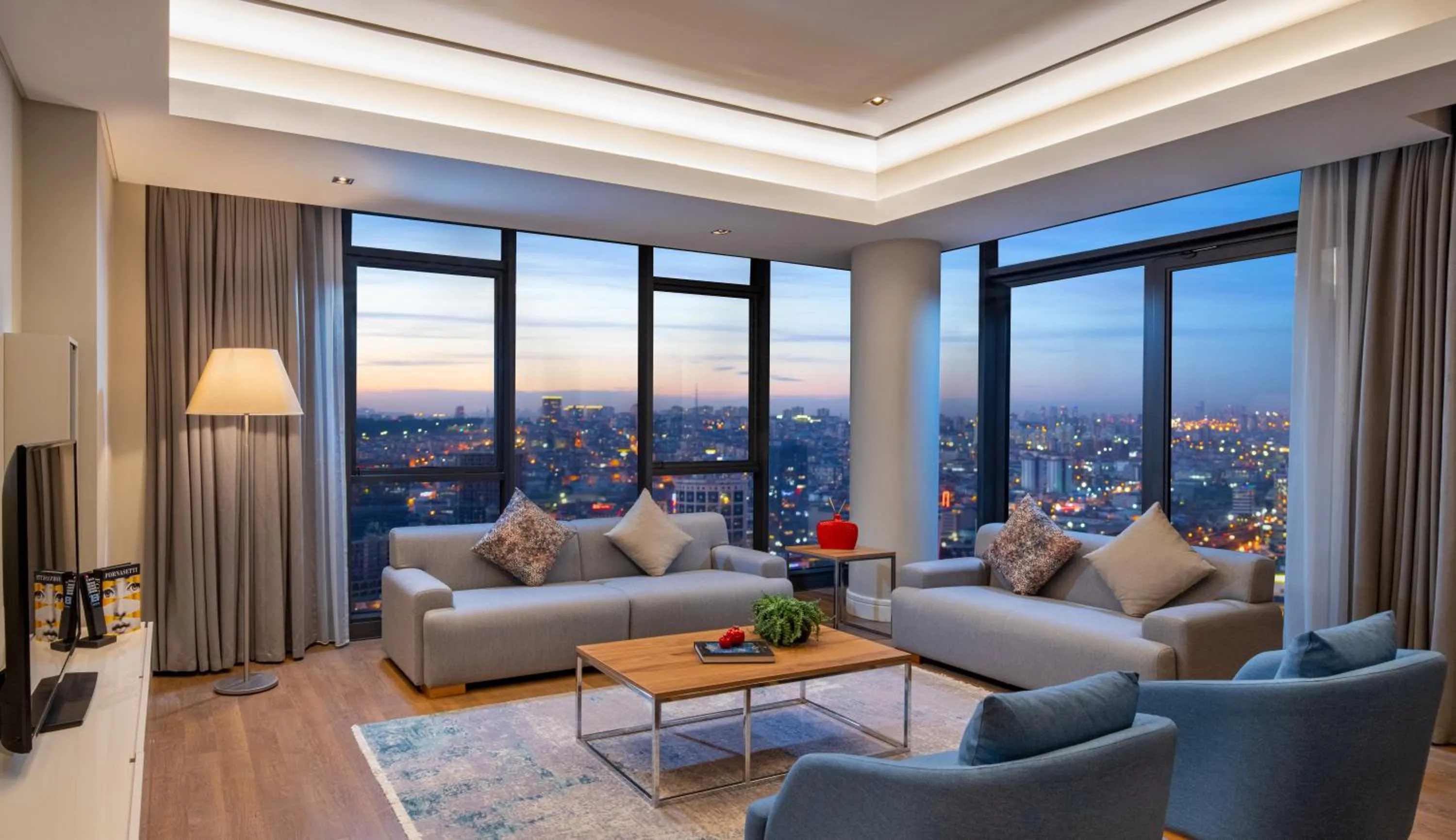 Living room in Movenpick Living Istanbul West