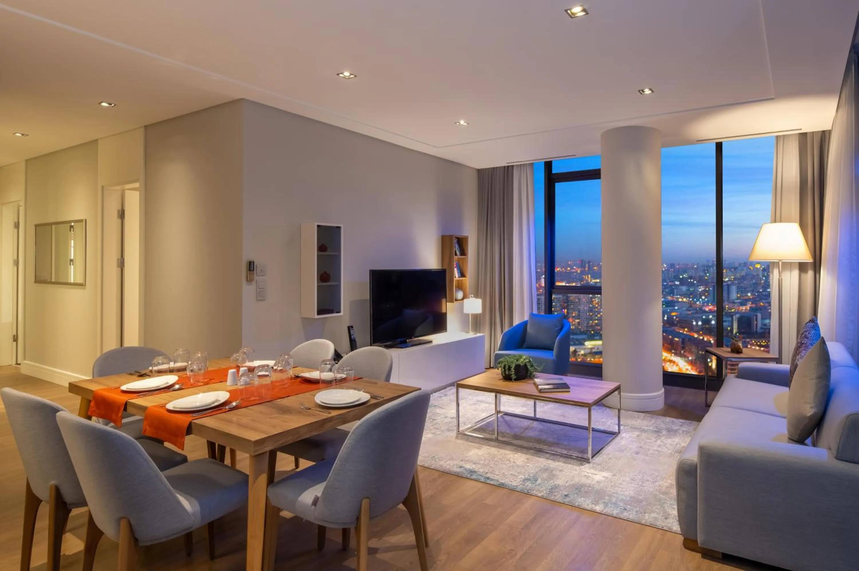 Living room in Movenpick Living Istanbul West