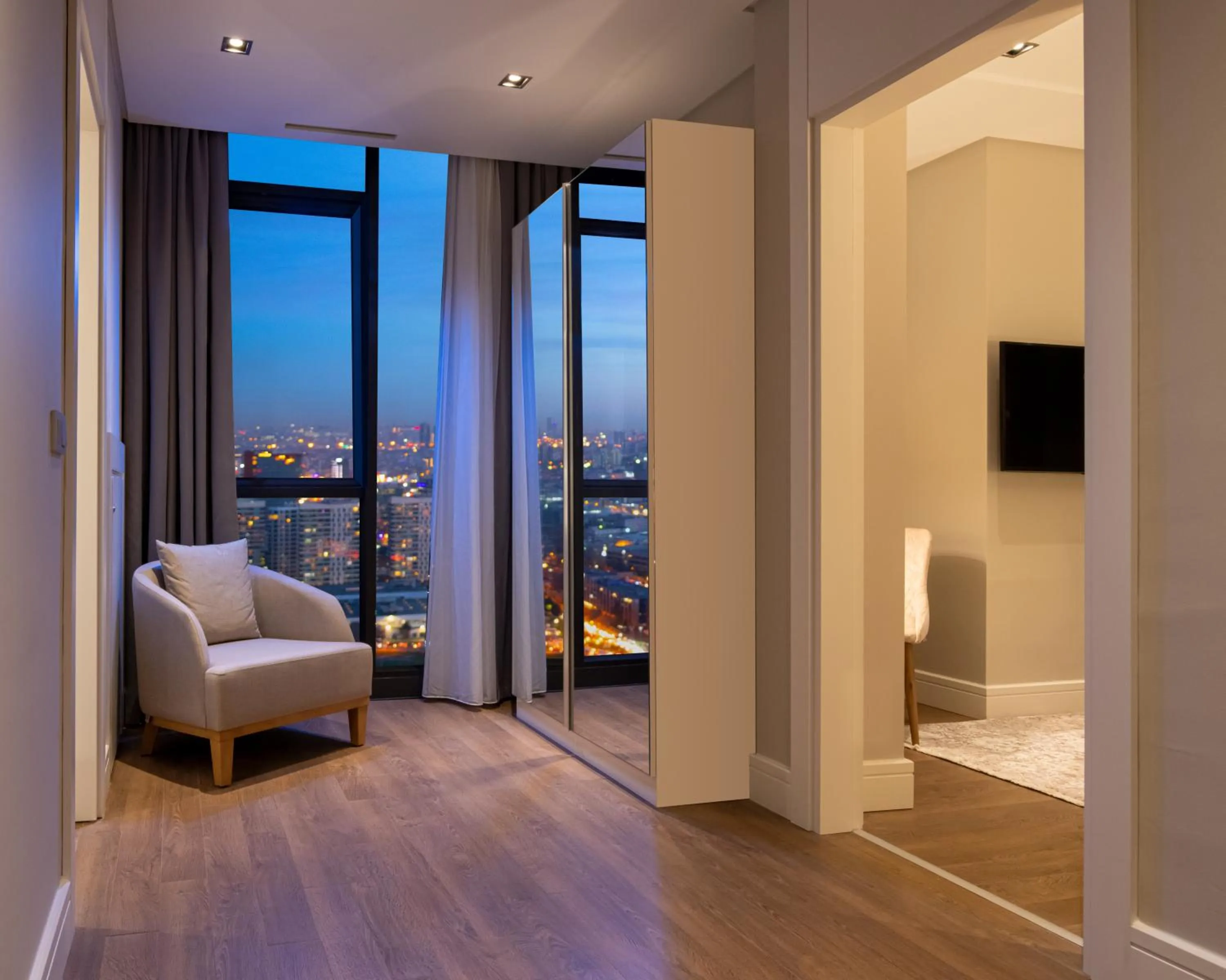 wardrobe in Movenpick Living Istanbul West