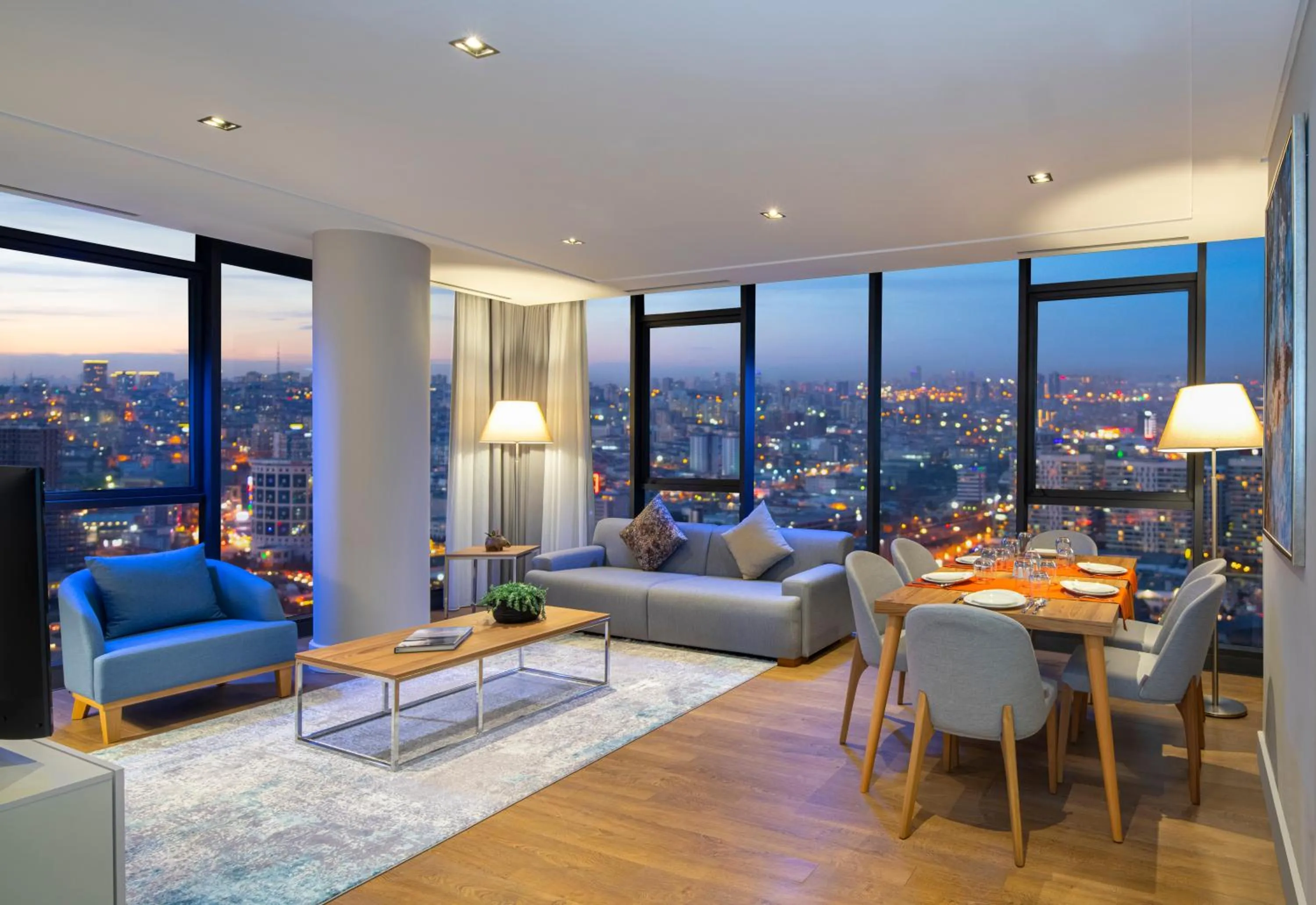 Living room in Movenpick Living Istanbul West