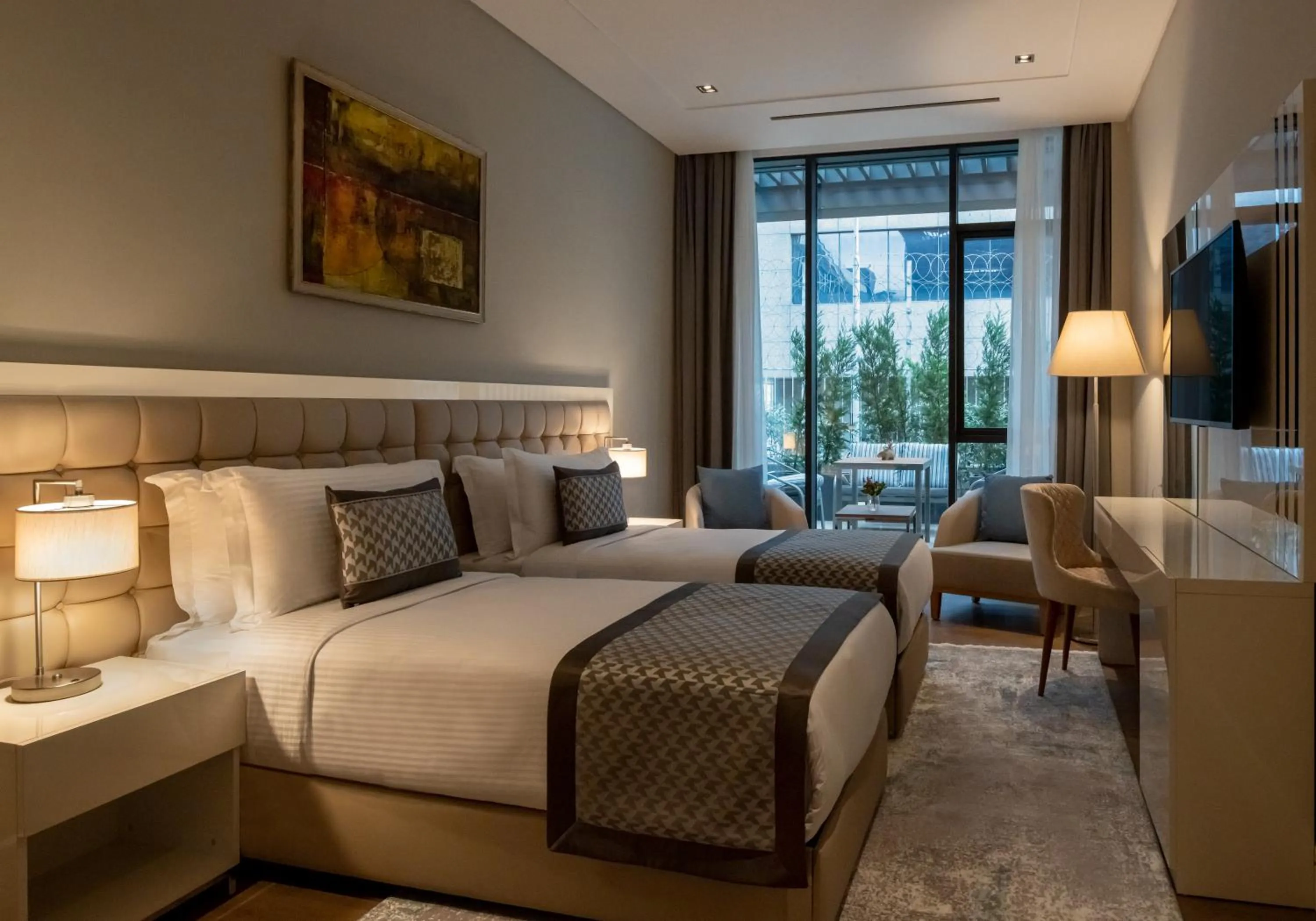Bedroom, Bed in Movenpick Living Istanbul West