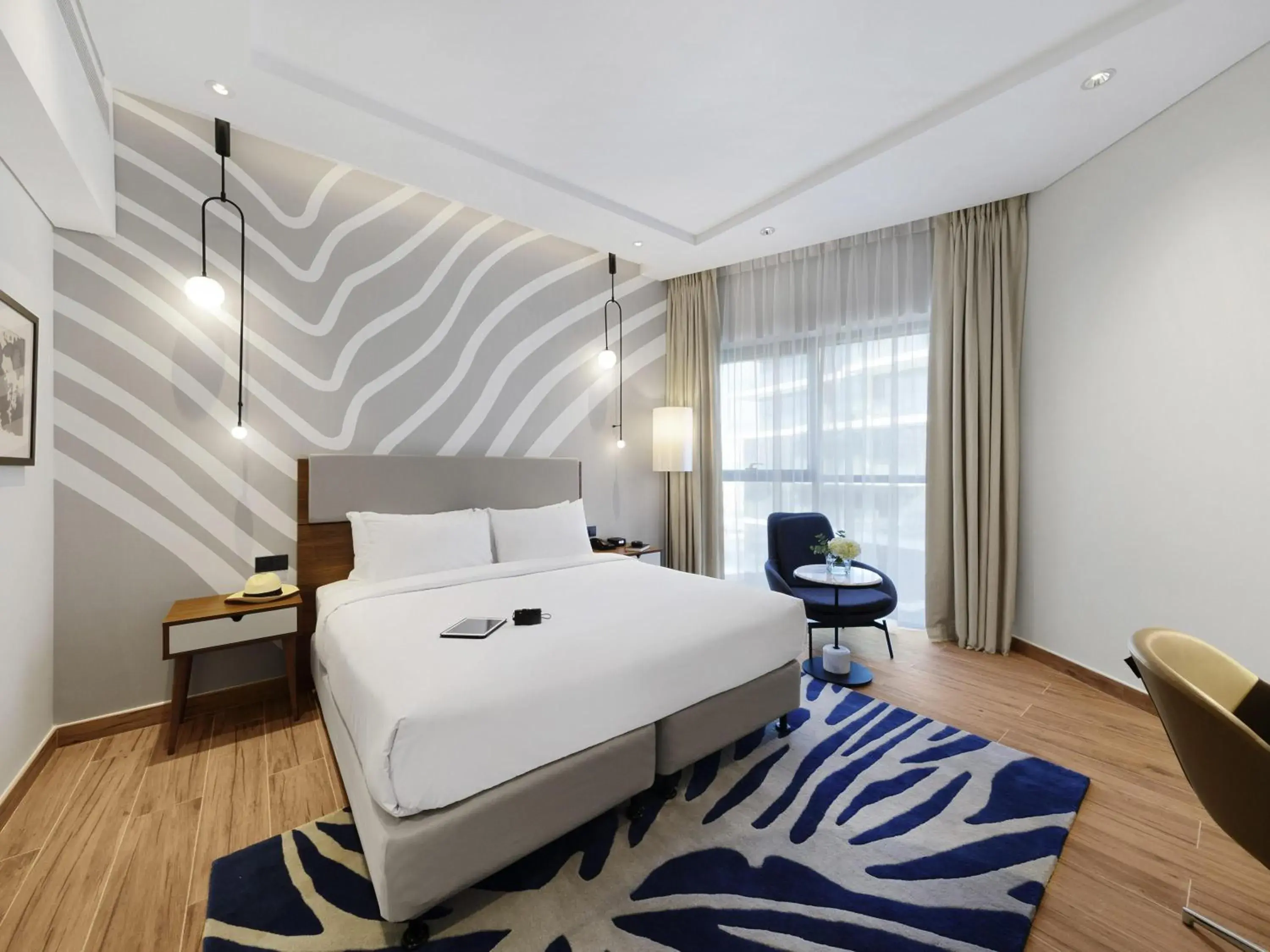 Deluxe King Studio with Balcony & Private Beach Access in Adagio Premium The Palm Deluxe King Studio with Balcony & Private Beach Access in Adagio Premium The Palm