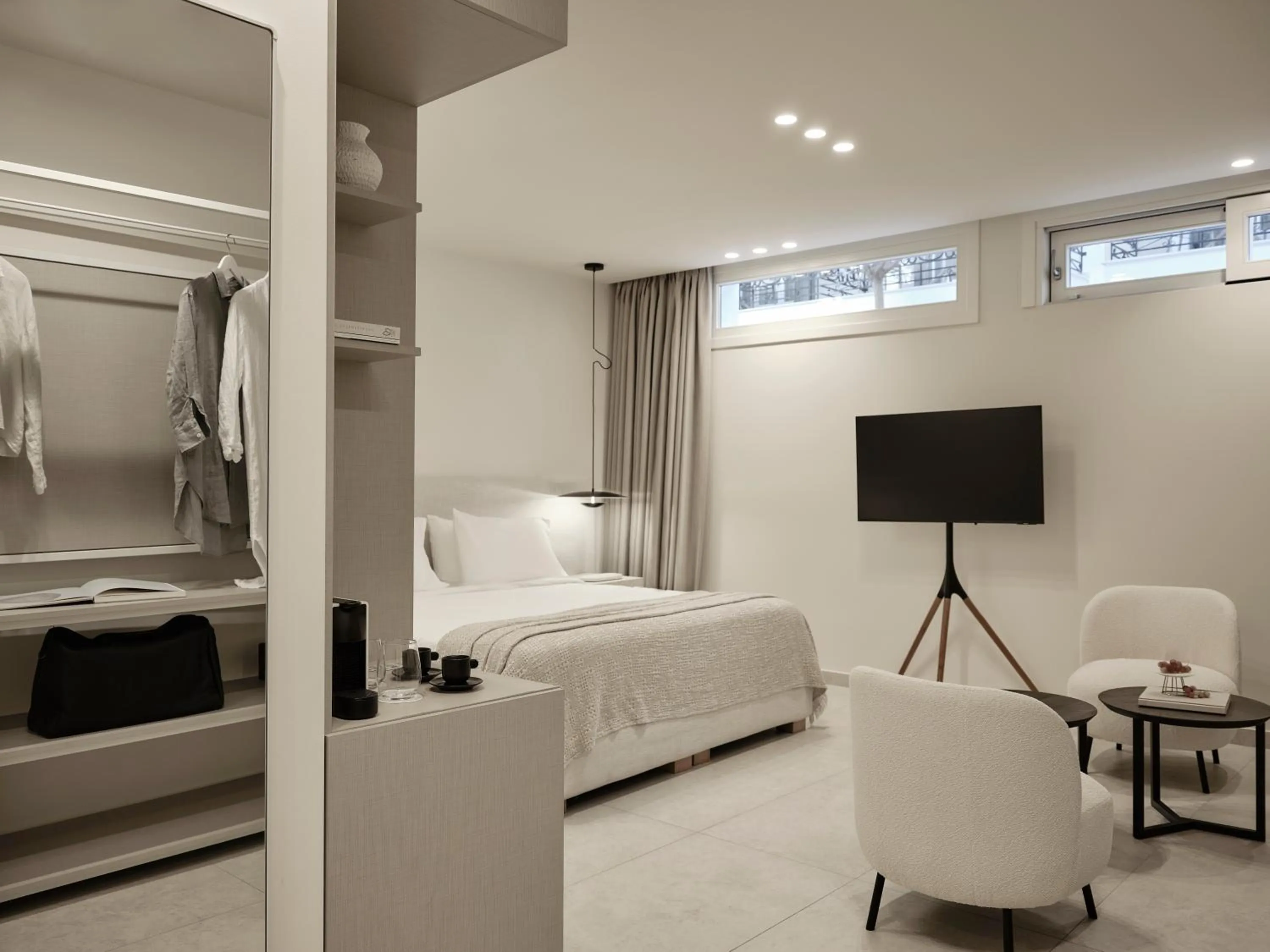 Bedroom, Bed in Doryssa Method Hotel