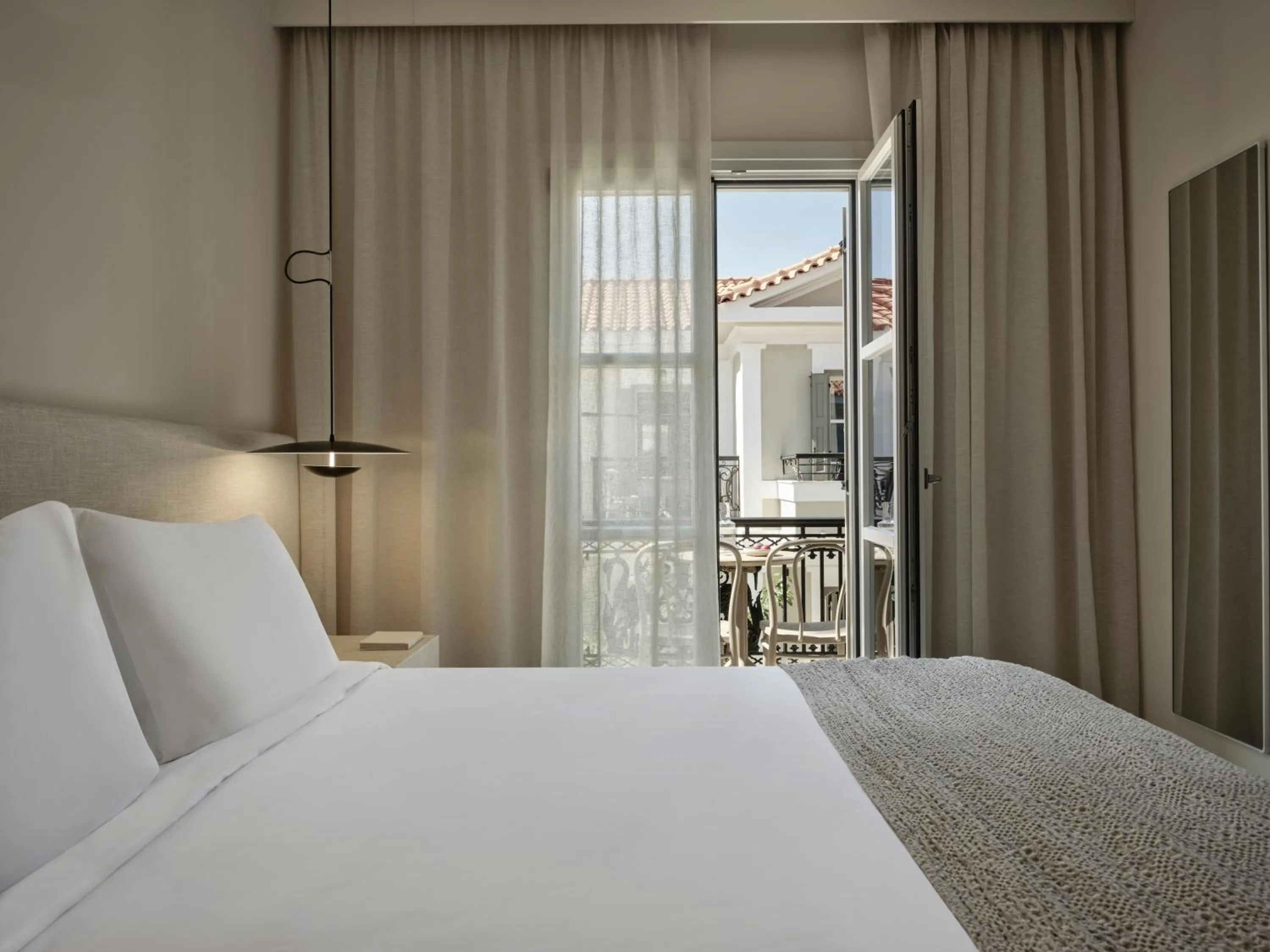 Bedroom, Bed in Doryssa Method Hotel