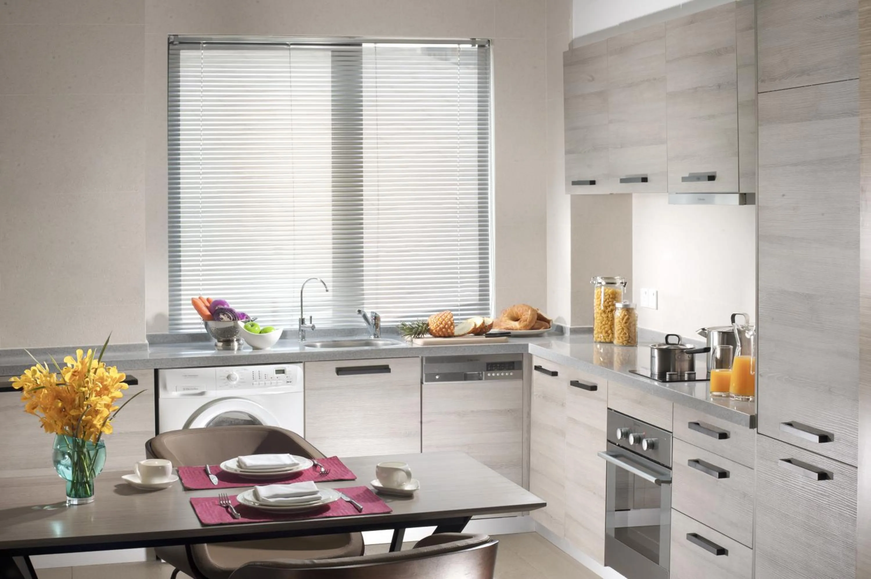 Kitchen or kitchenette in CM Serviced Apartment Shenzhen Hillside