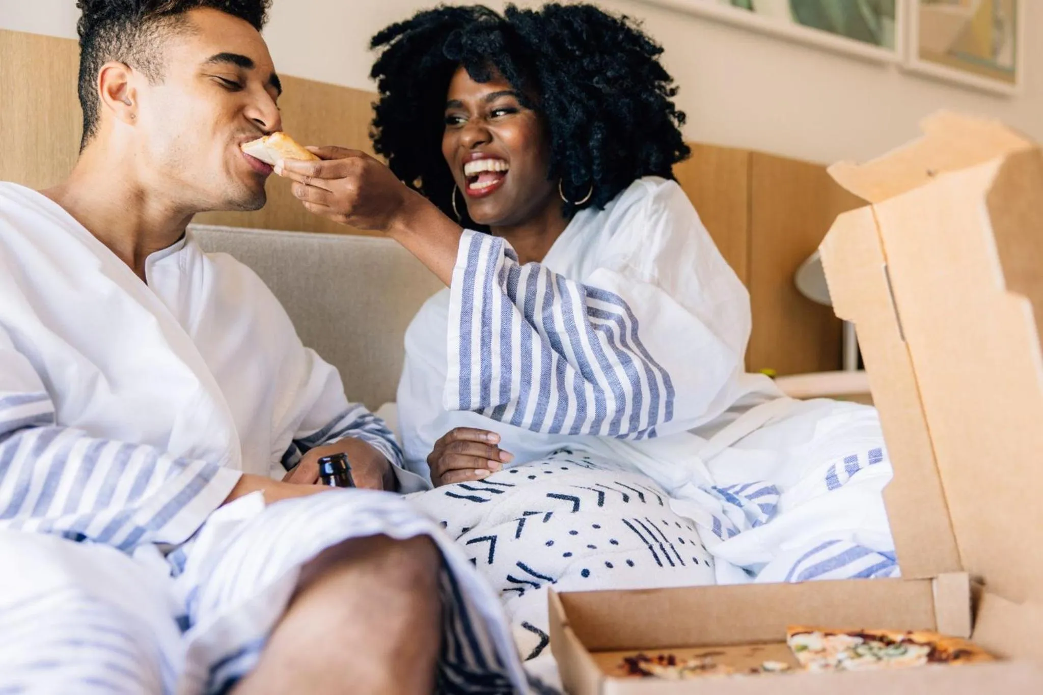 Bedroom in The Kimpton Shorebreak Fort Lauderdale Beach Resort