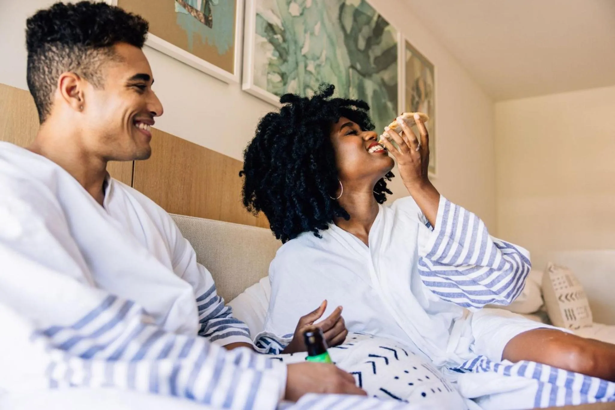 Bedroom in The Kimpton Shorebreak Fort Lauderdale Beach Resort