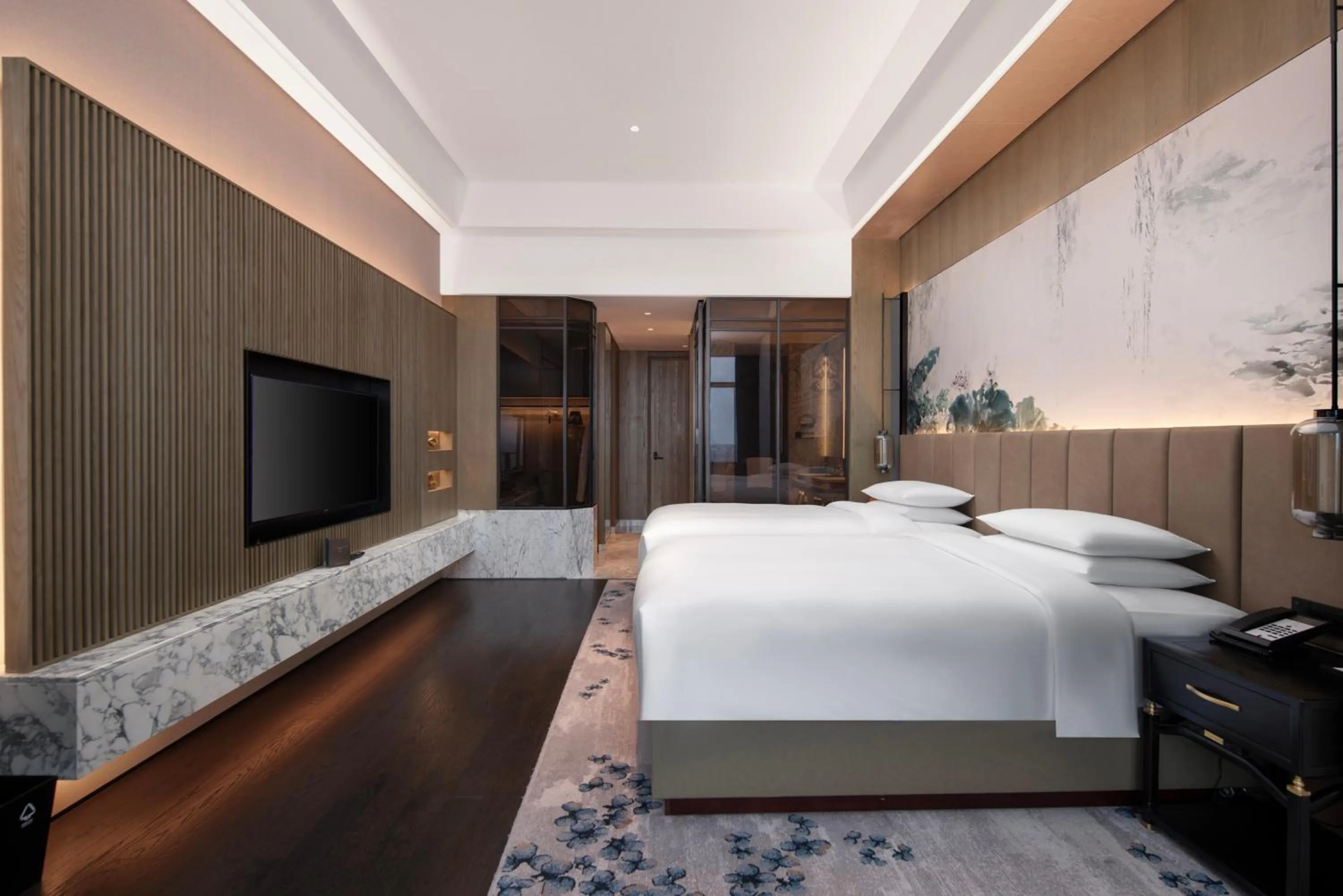 Photo of the whole room, Bed in Sofitel Hangzhou Yingguan-Olympic Center Hotel