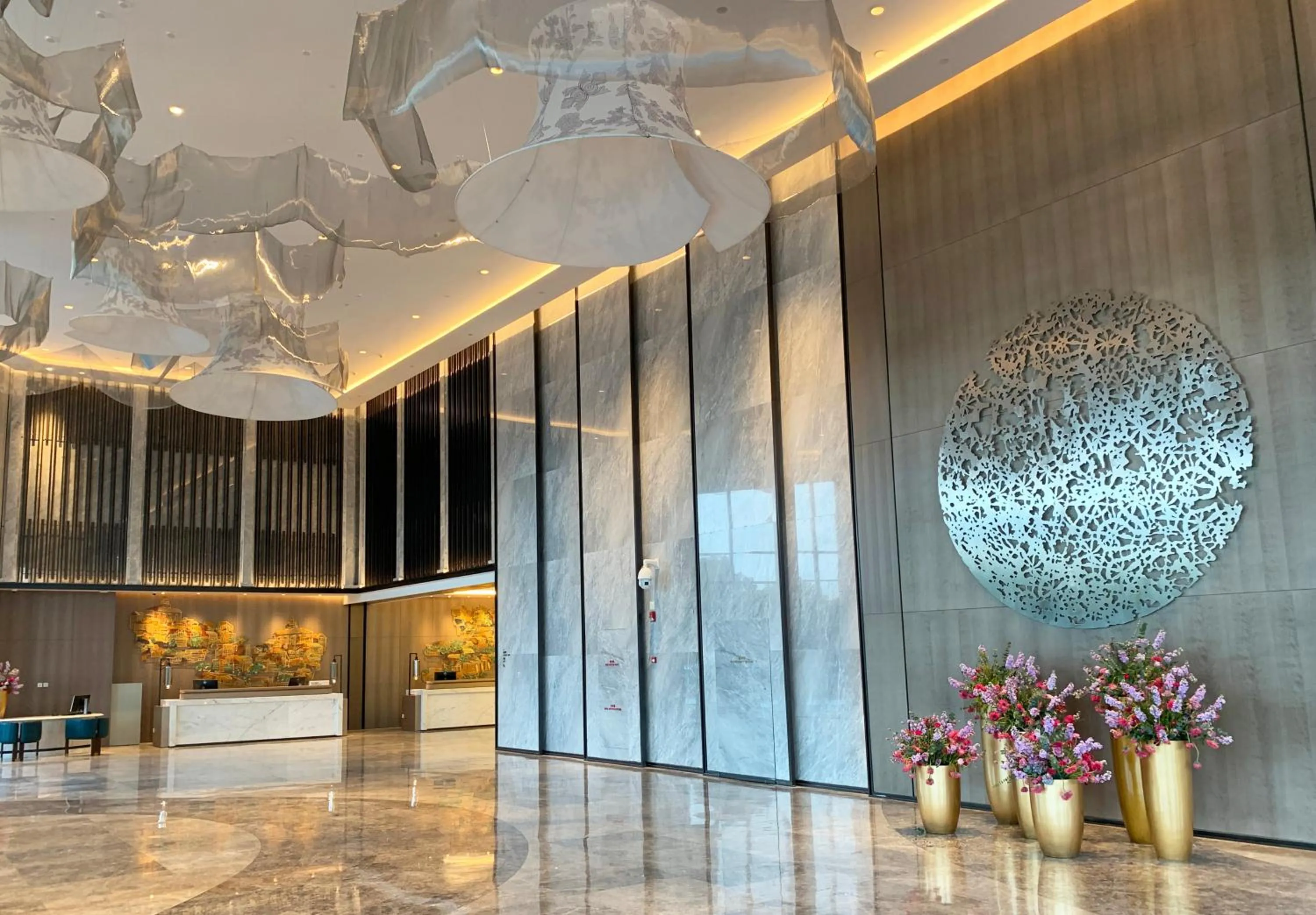 Lobby or reception in Sofitel Hangzhou Yingguan-Olympic Center Hotel