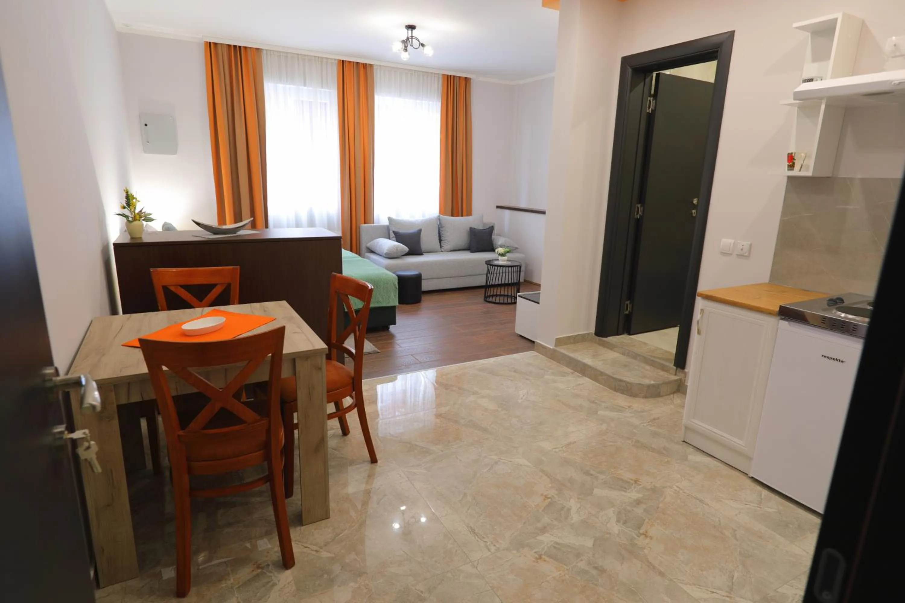 Living room in Fenix Apartments