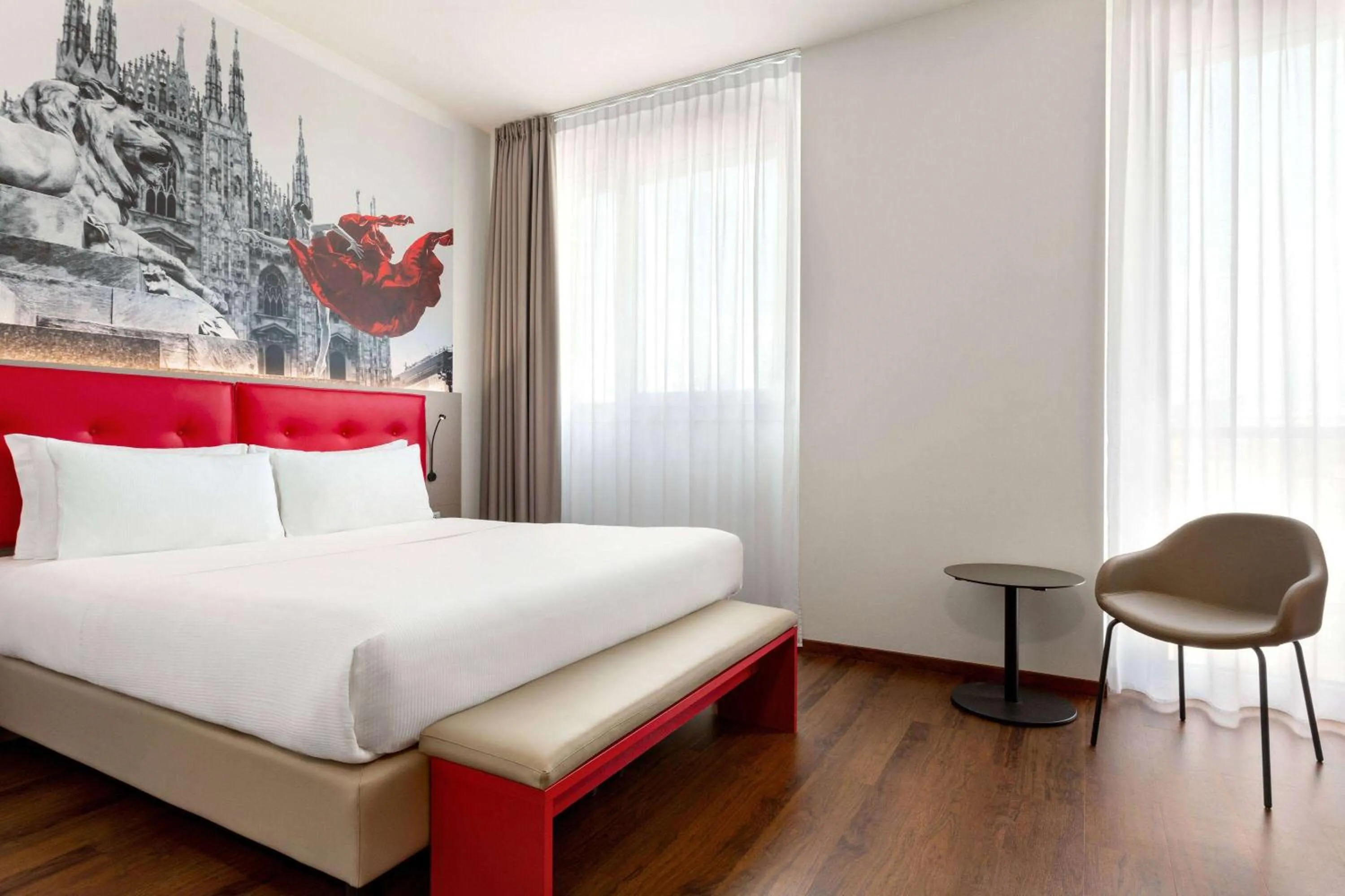 Photo of the whole room, Bed in Amedia Hotel Milan, Trademark Collection by Wyndham