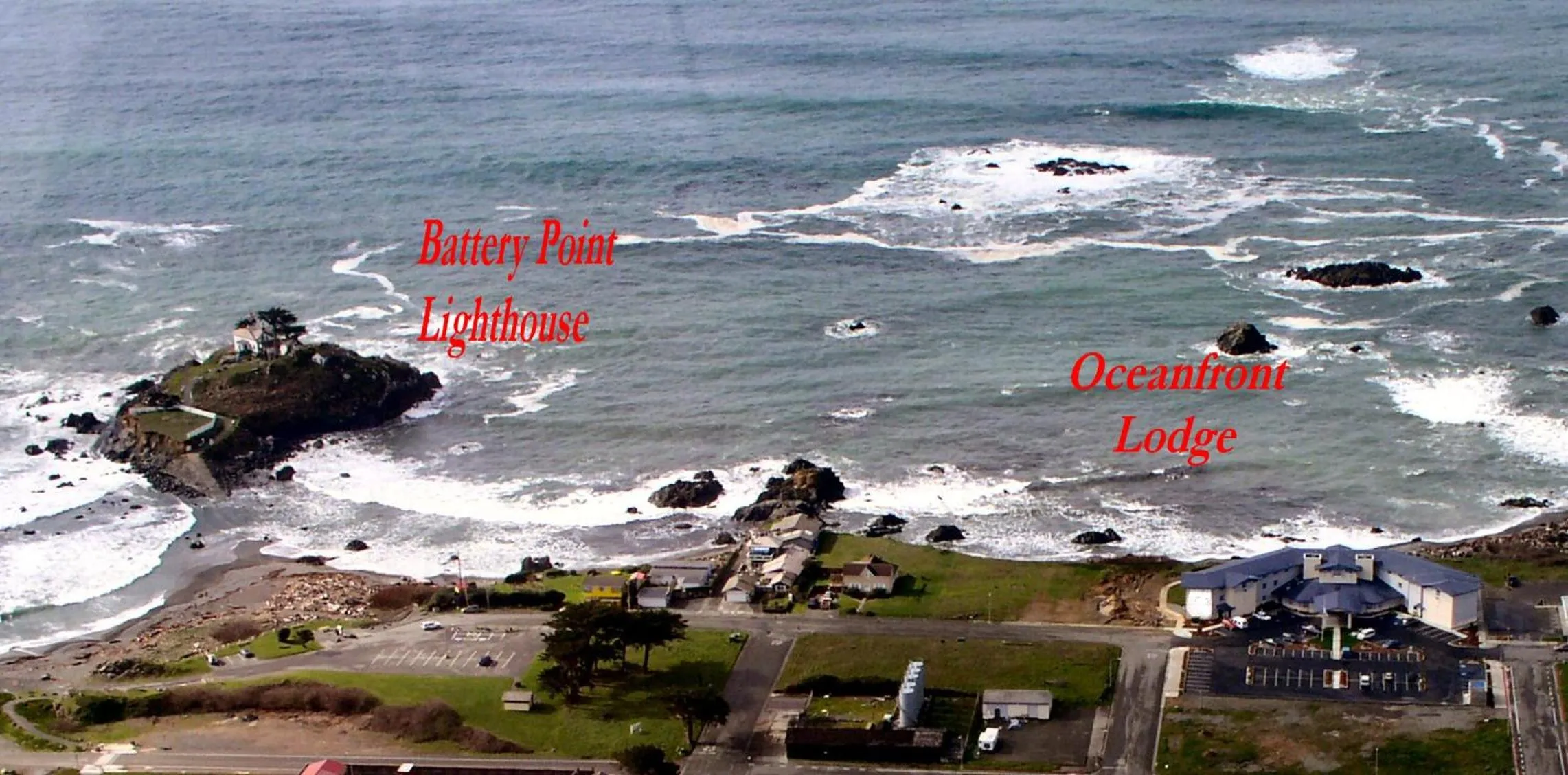 Property building in Oceanfront Lodge