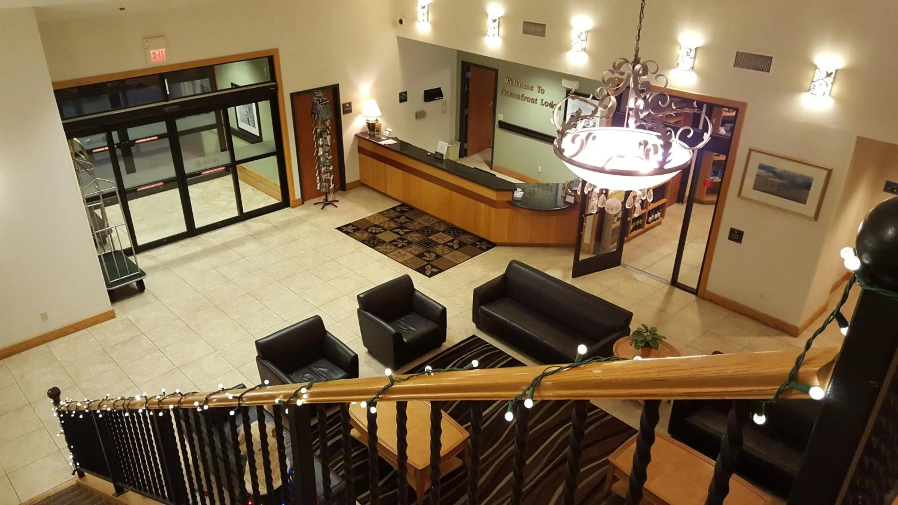 Lobby or reception in Oceanfront Lodge