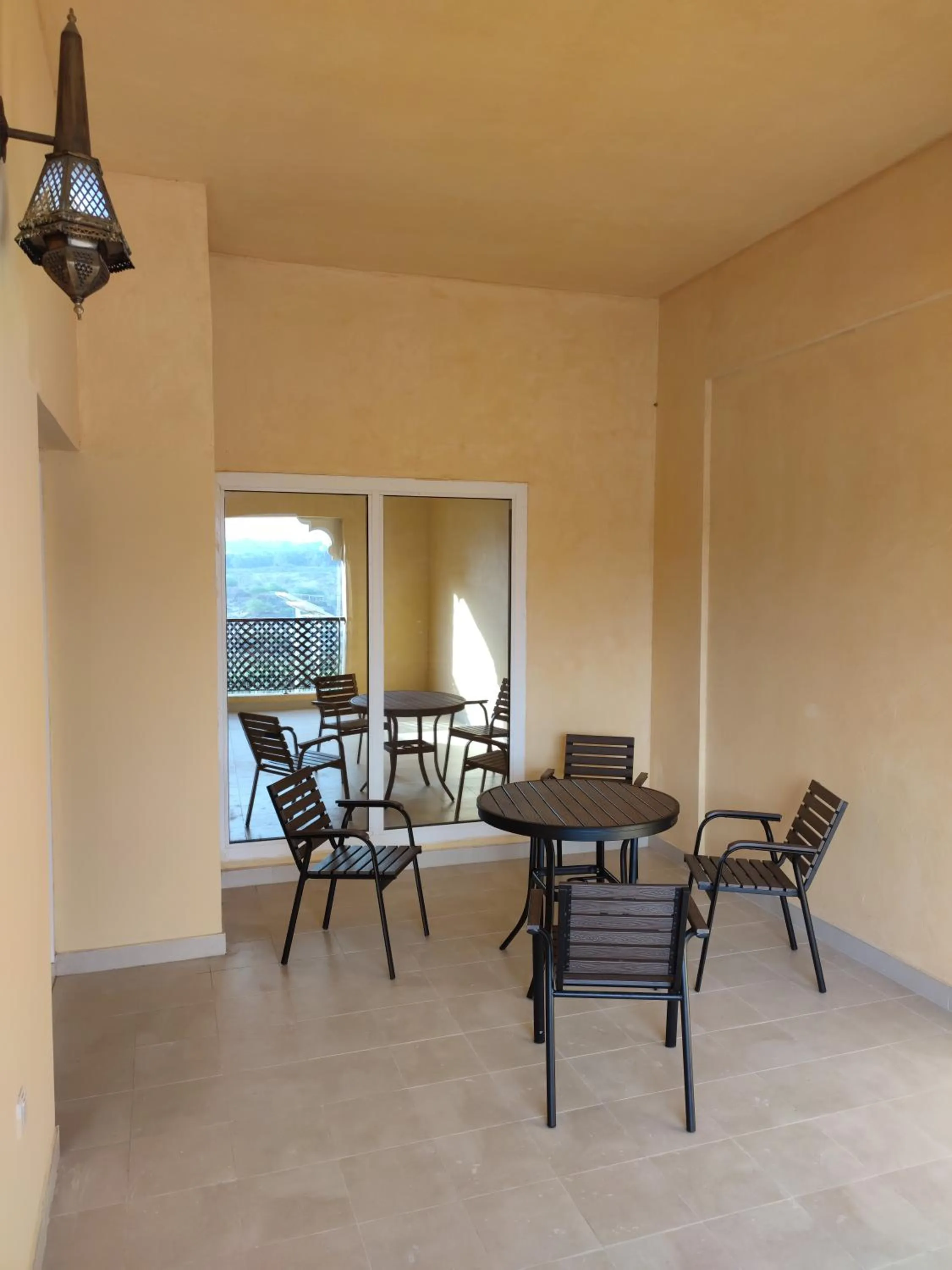 Seating area in Hatta Guest House