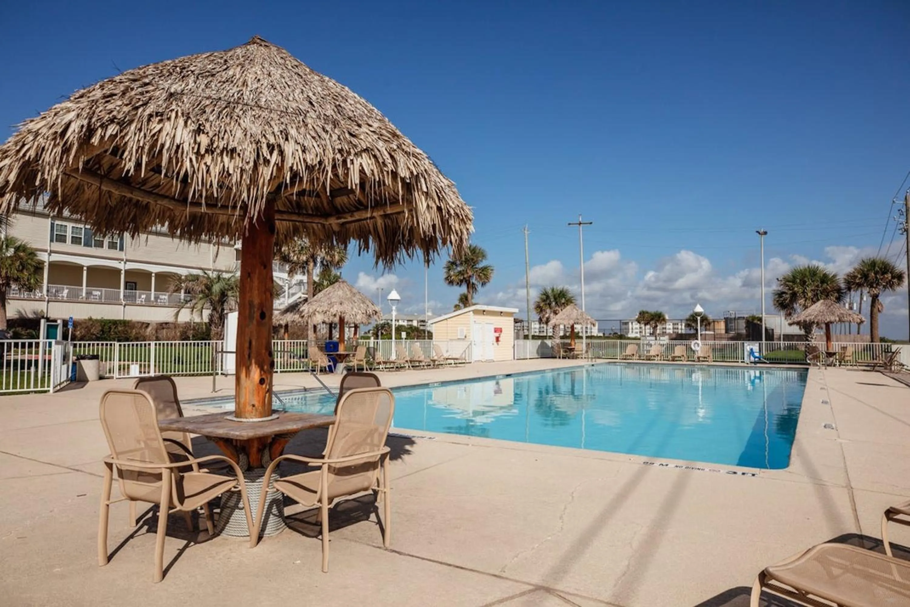 Swimming pool in Holiday Inn Club Vacations Galveston Seaside Resort