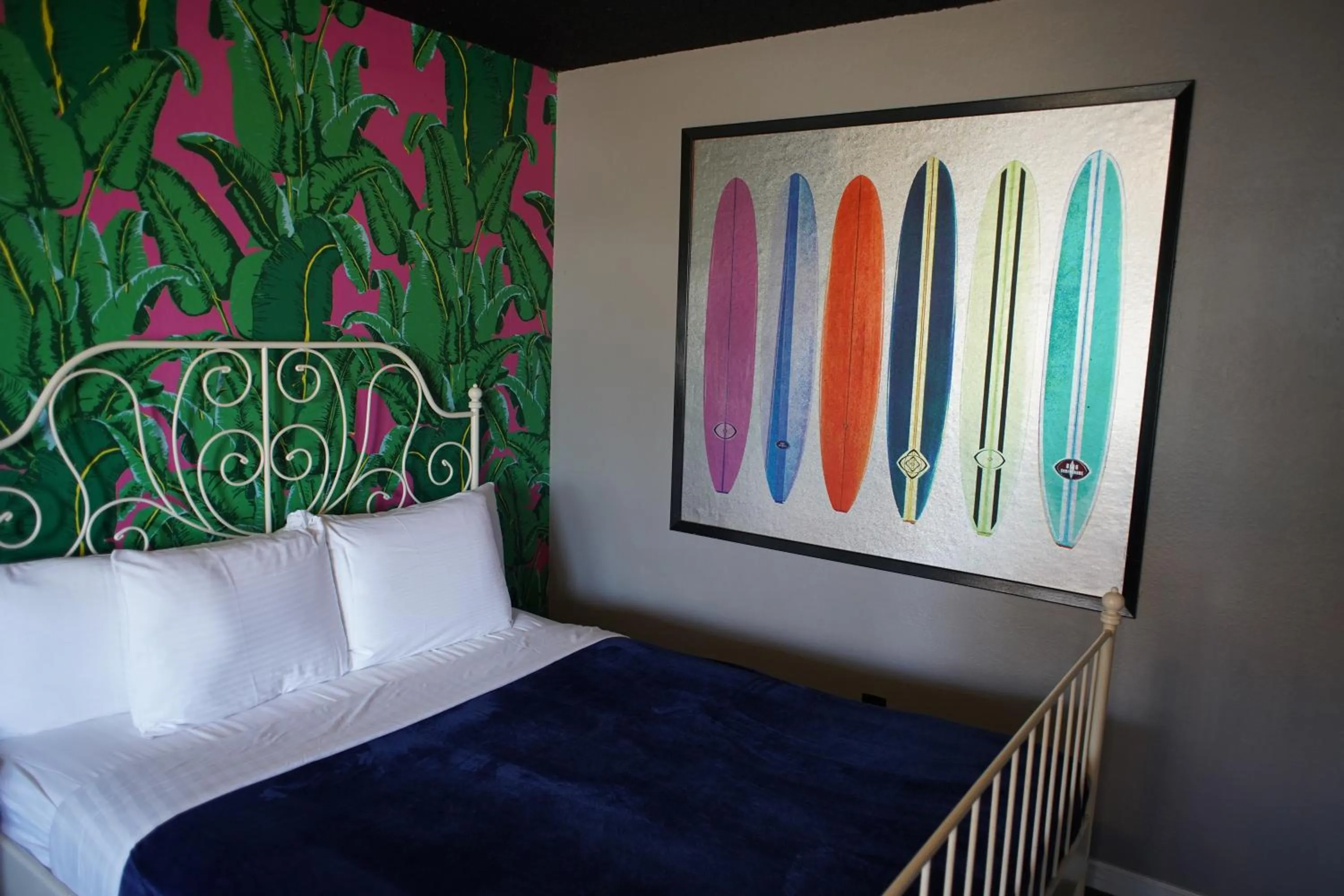 Decorative detail in Huntington Surf Inn