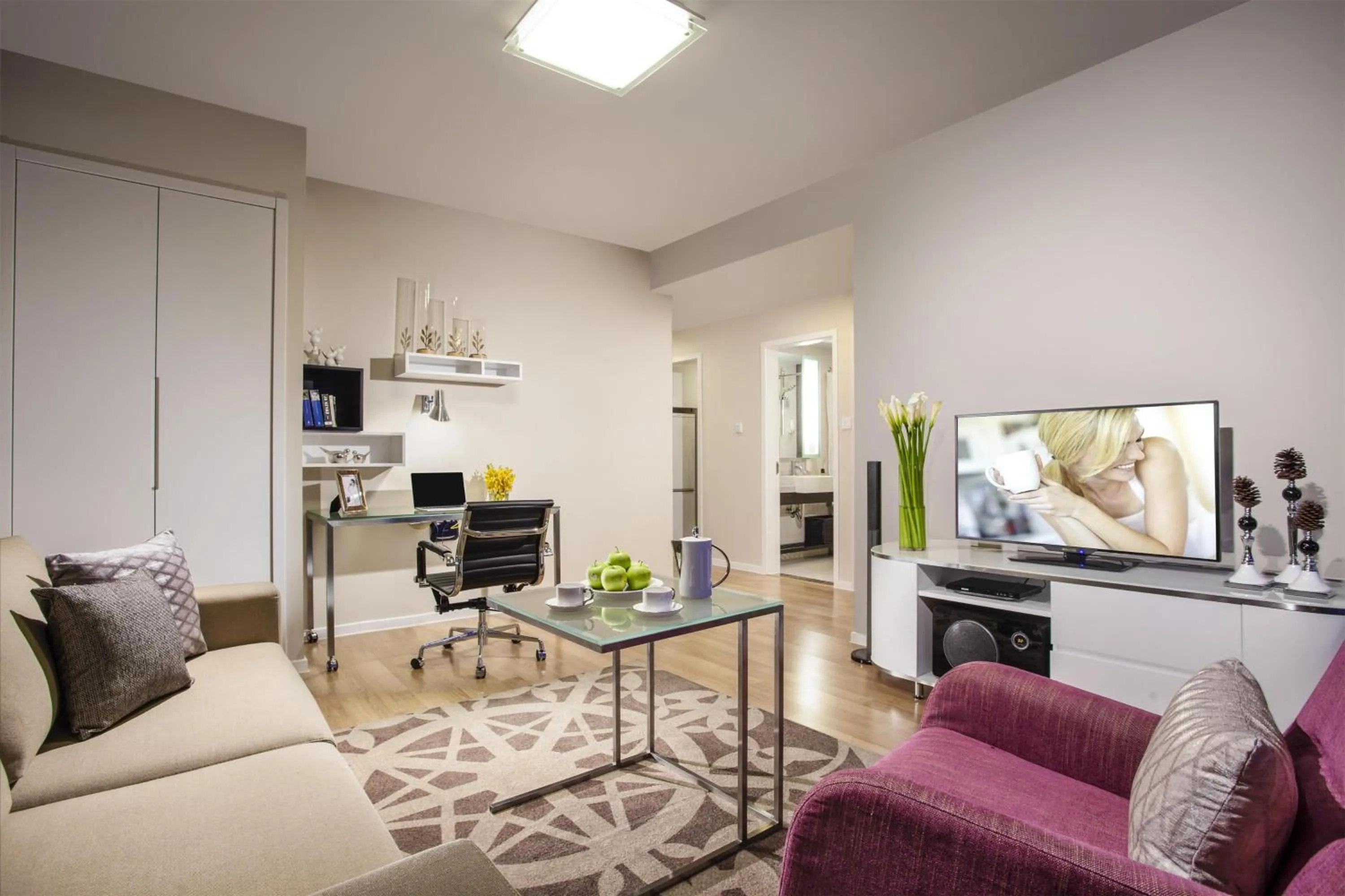 Bedroom in Citadines Xinghai Suzhou