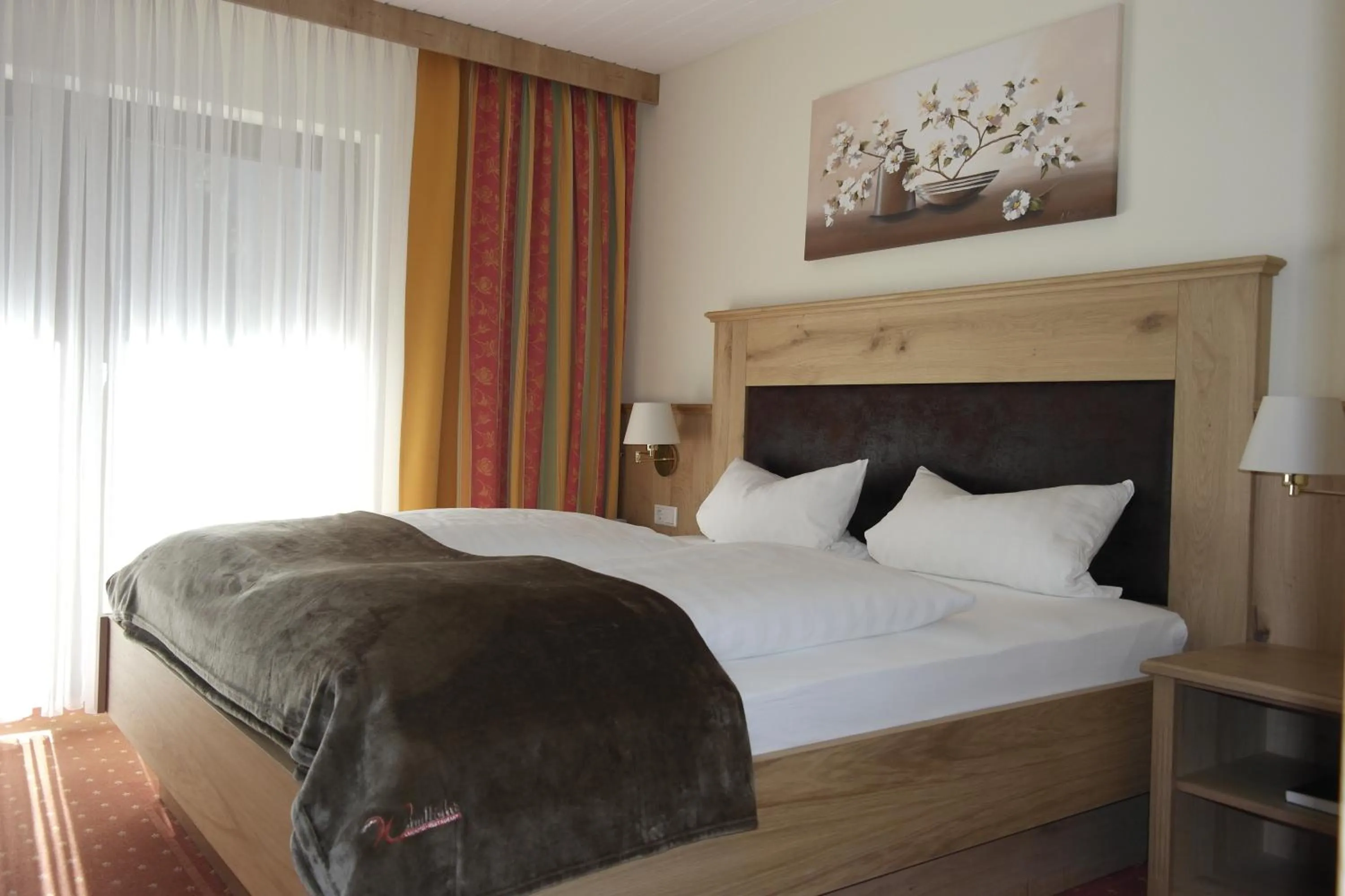 Bed in Landhotel Windlicht