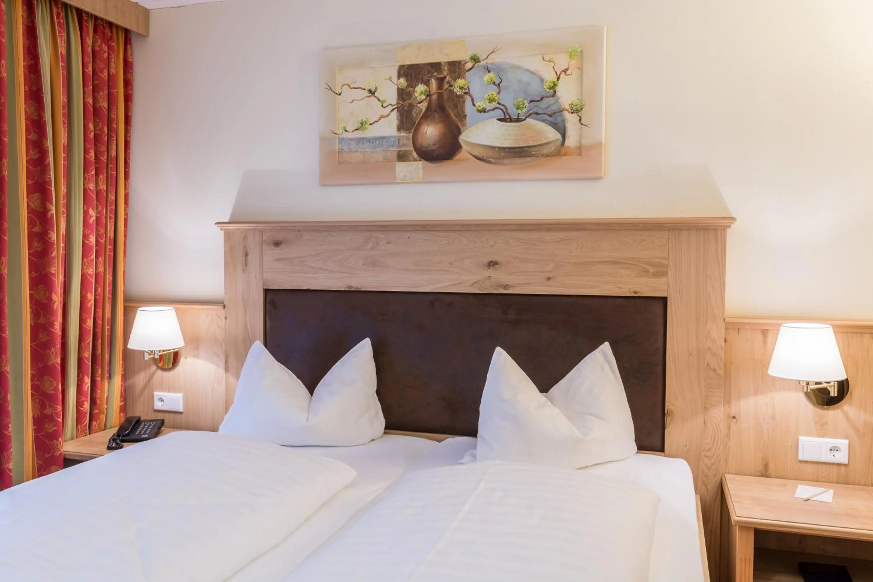 Bed in Landhotel Windlicht