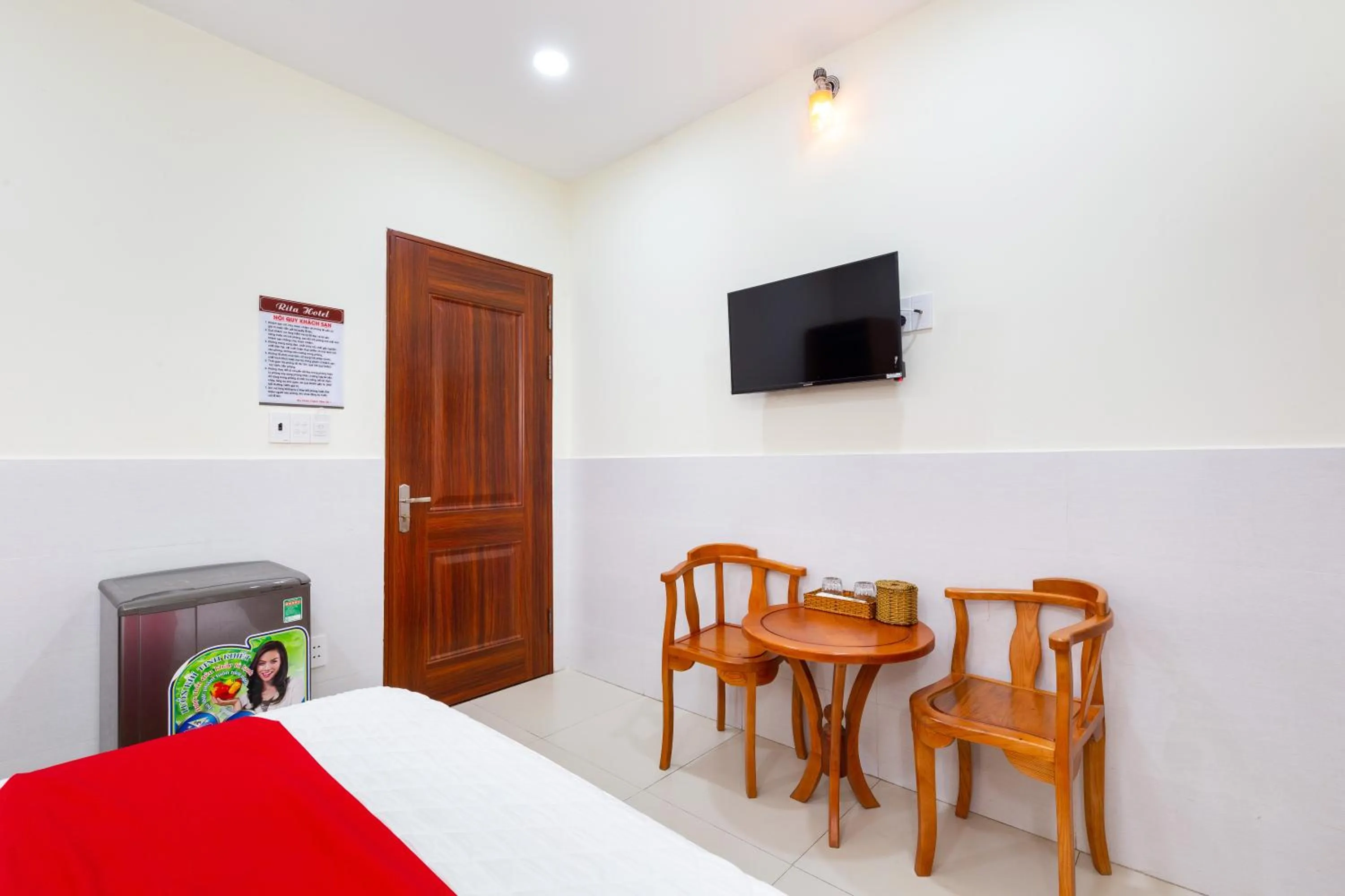 Bed in Rita Hotel Gò Vấp gần Bệnh Viện 175