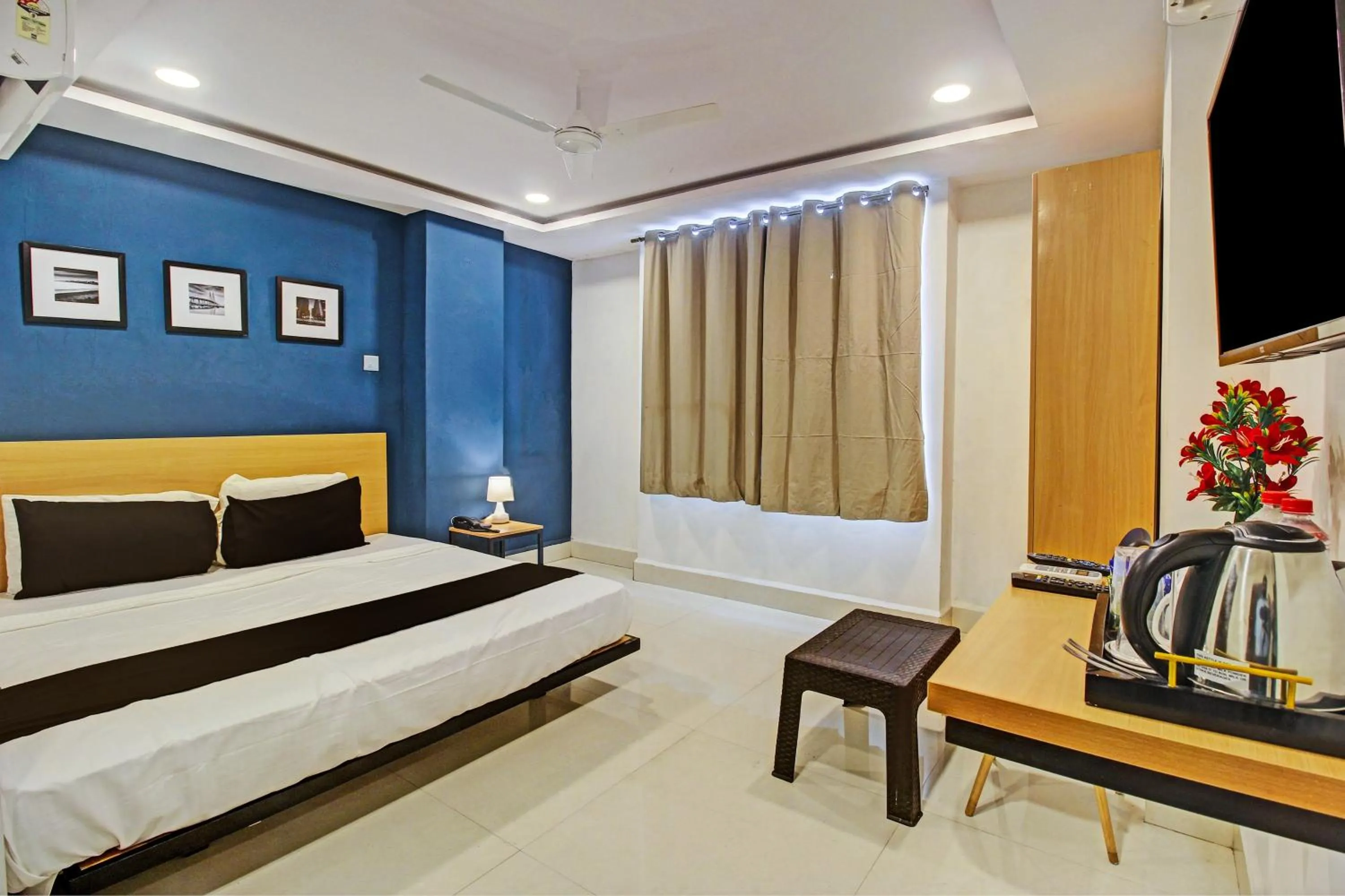 Bedroom, Bed in Hotel O Qualia Miyapur
