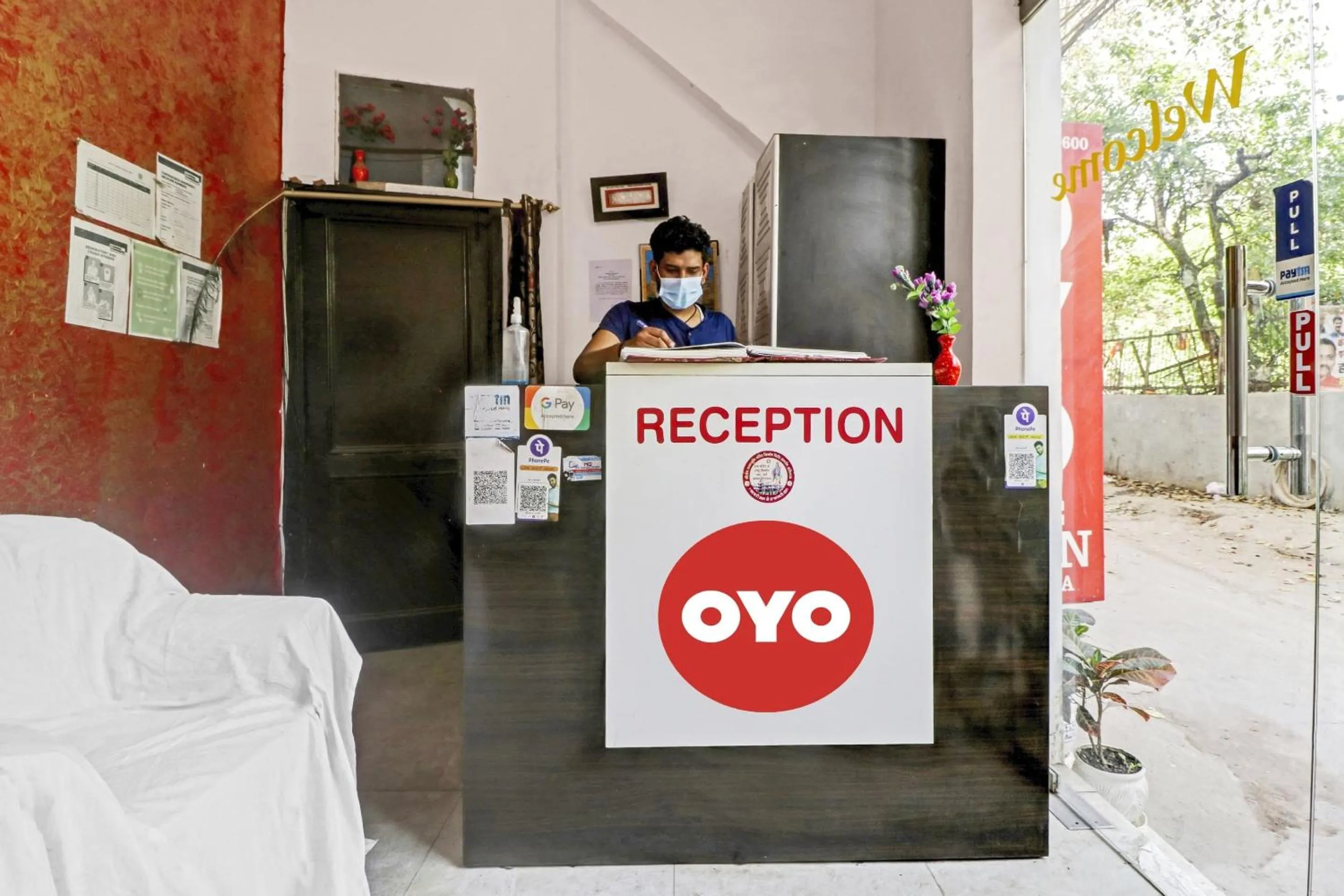 Lobby or reception in Hotel O Lion Home Stay