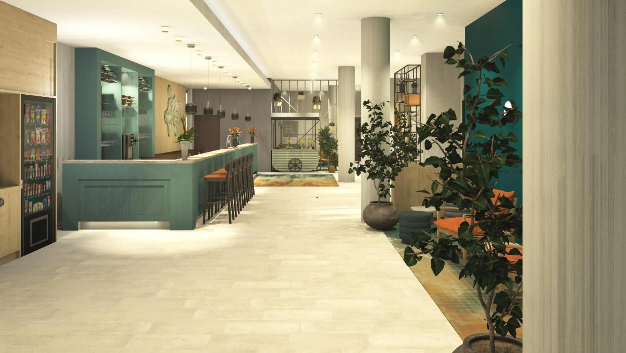 Lobby or reception in Spark by Hilton Essen City Centre