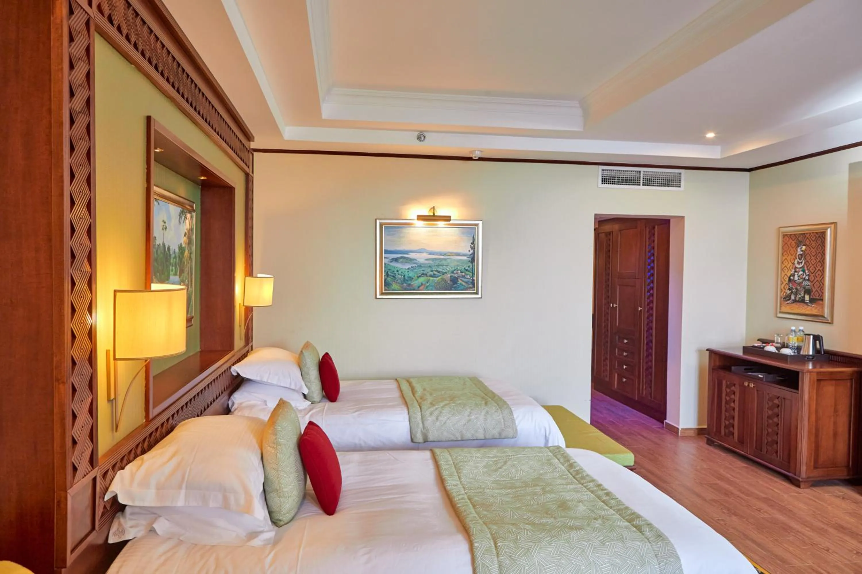 Photo of the whole room, Bed in Goma Serena Hotel