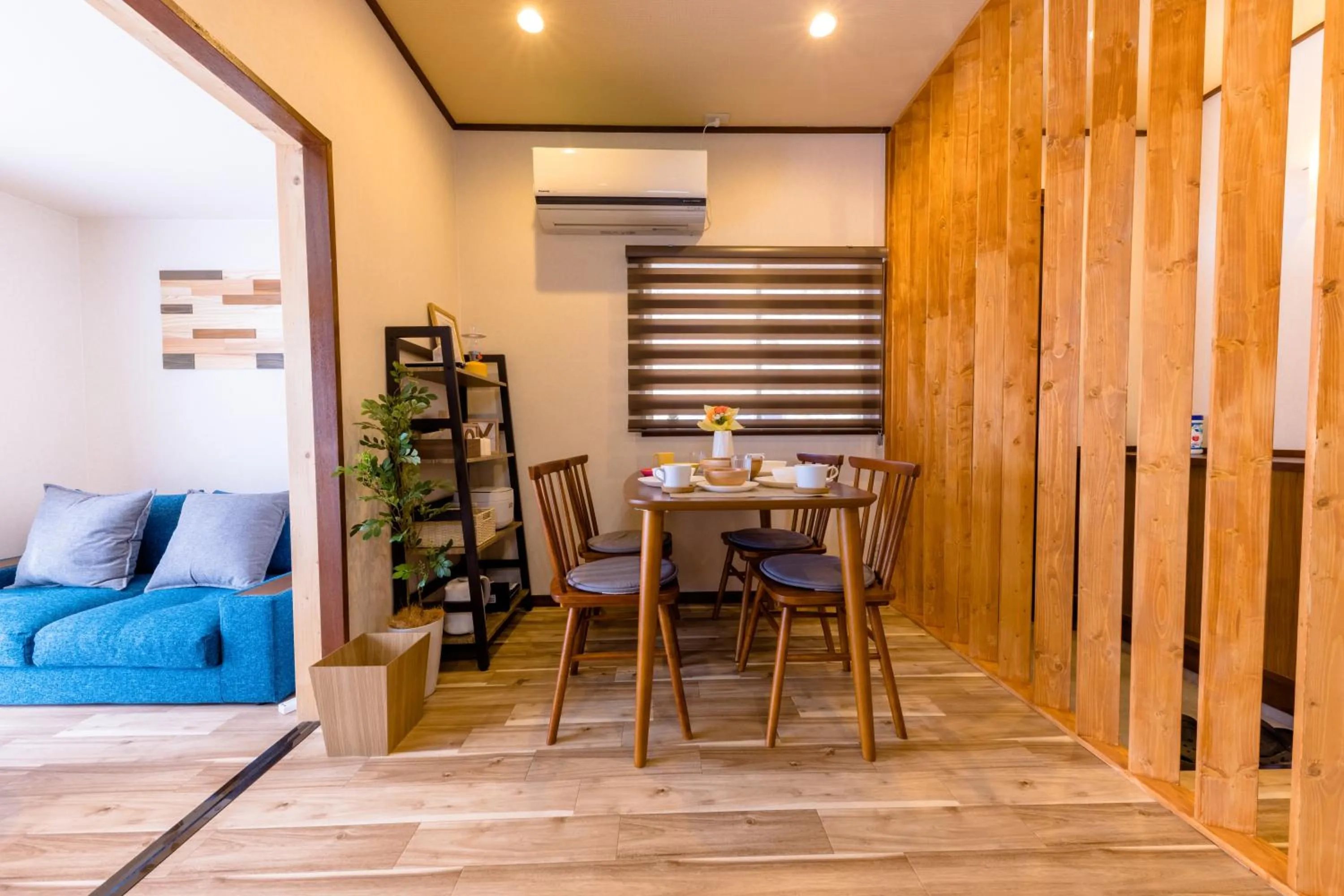 Seating area in KoKo Terrace Fuji