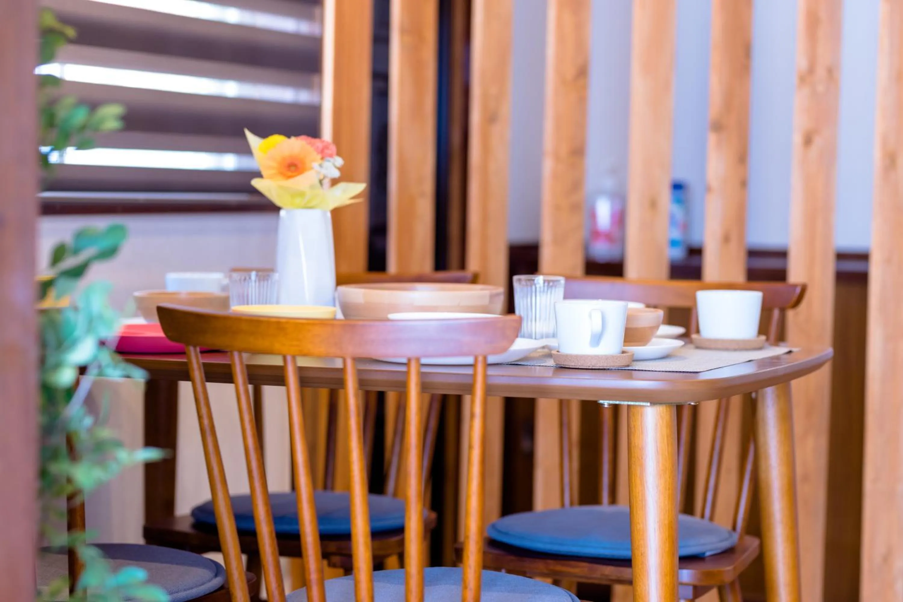 Seating area in KoKo Terrace Fuji
