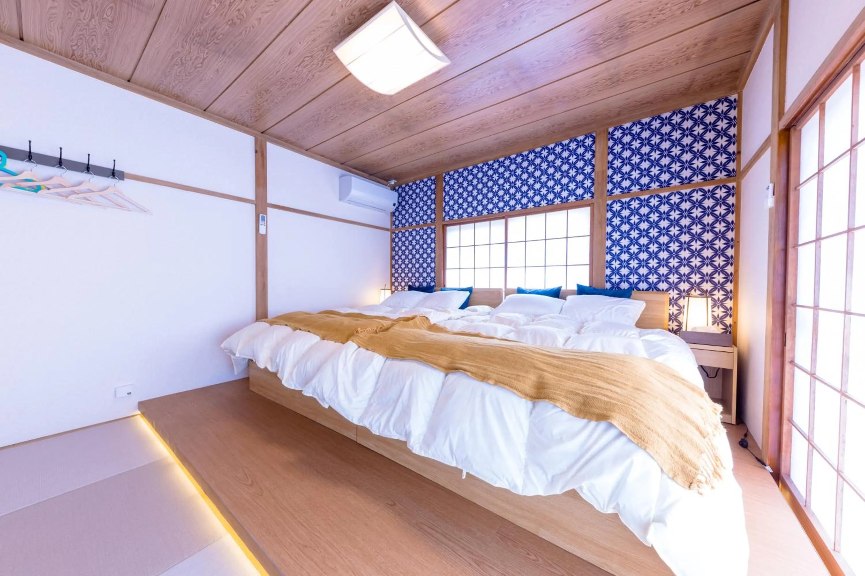 Bed in KoKo Terrace Fuji