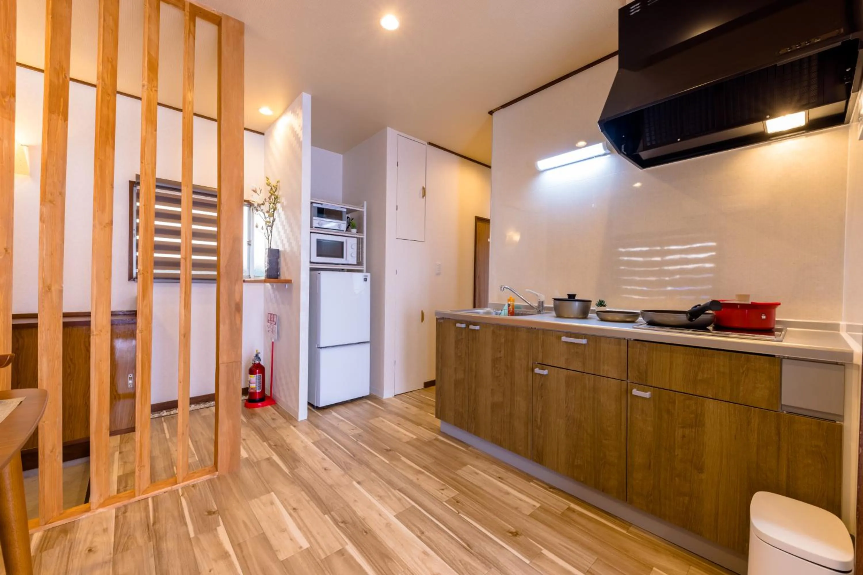 Kitchen or kitchenette in KoKo Terrace Fuji