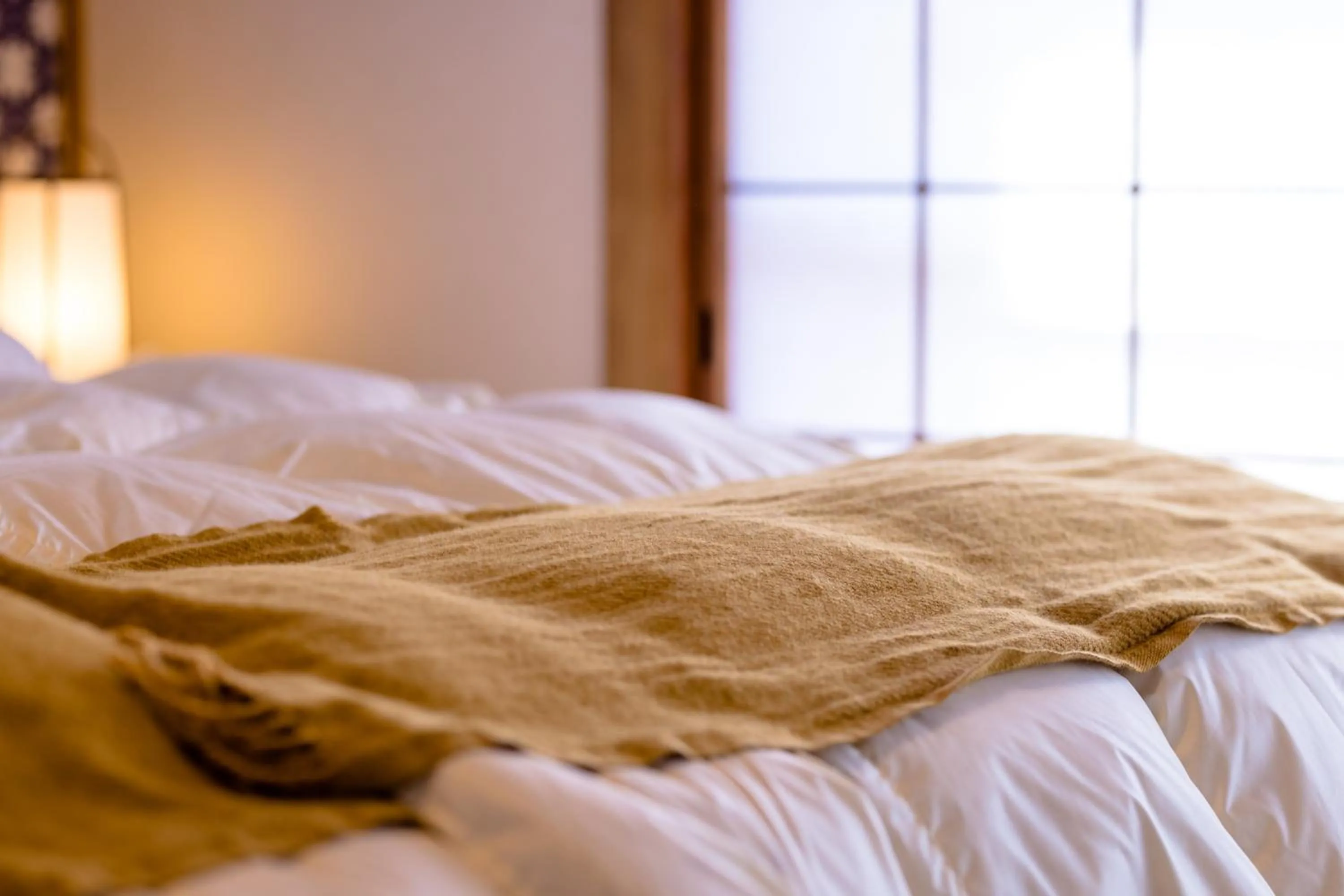 Bed in KoKo Terrace Fuji